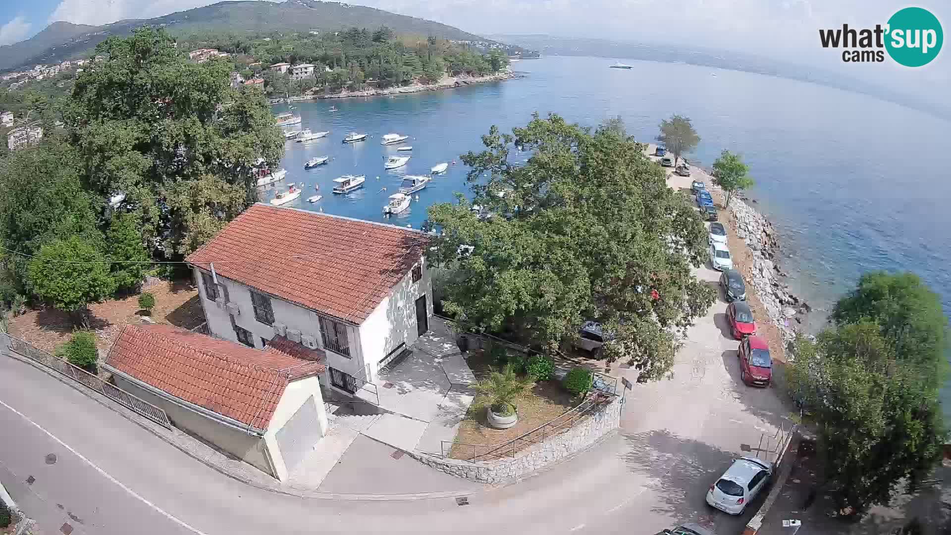 Webcam Ika Hafen – LIVE Blick auf den Hafen und die Lichter von Opatija