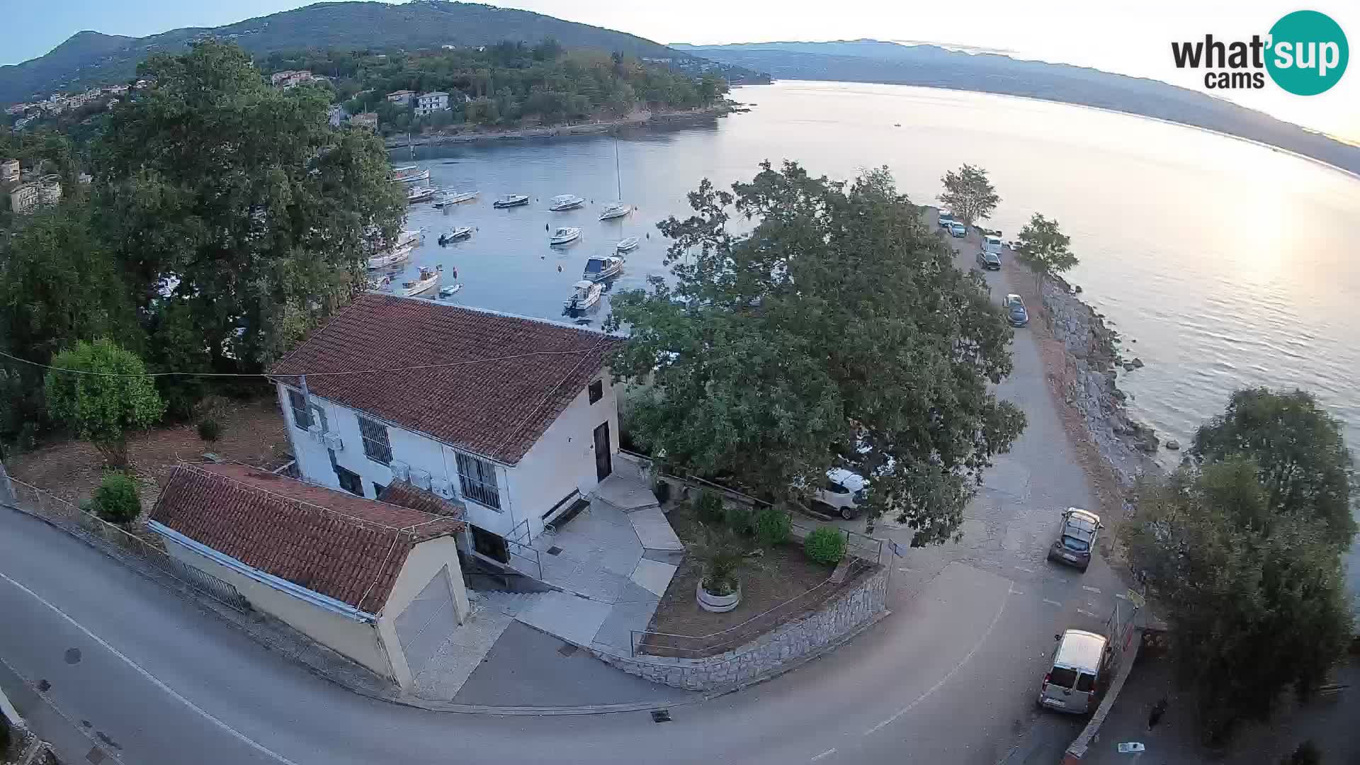 Webcam Ika Hafen – LIVE Blick auf den Hafen und die Lichter von Opatija