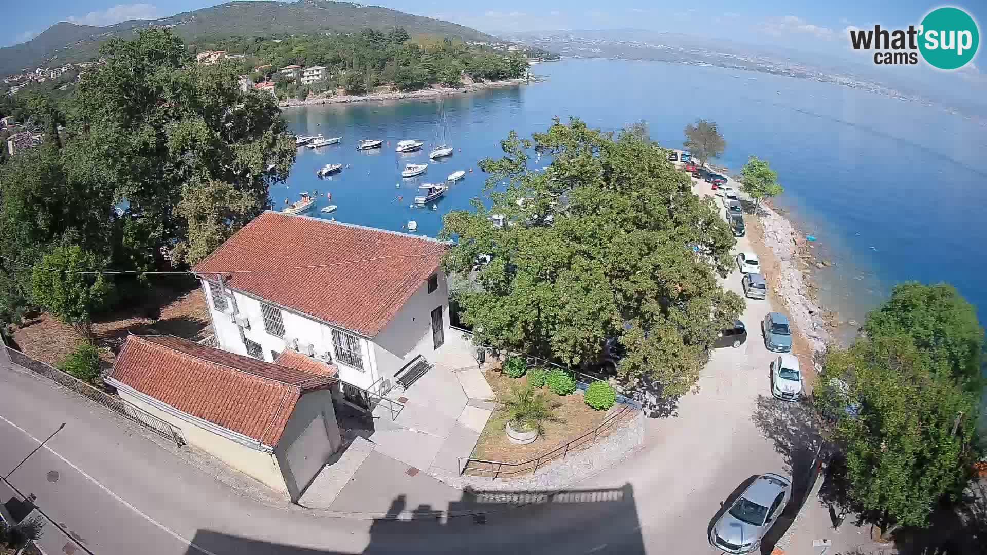 Webcam Ika Hafen – LIVE Blick auf den Hafen und die Lichter von Opatija