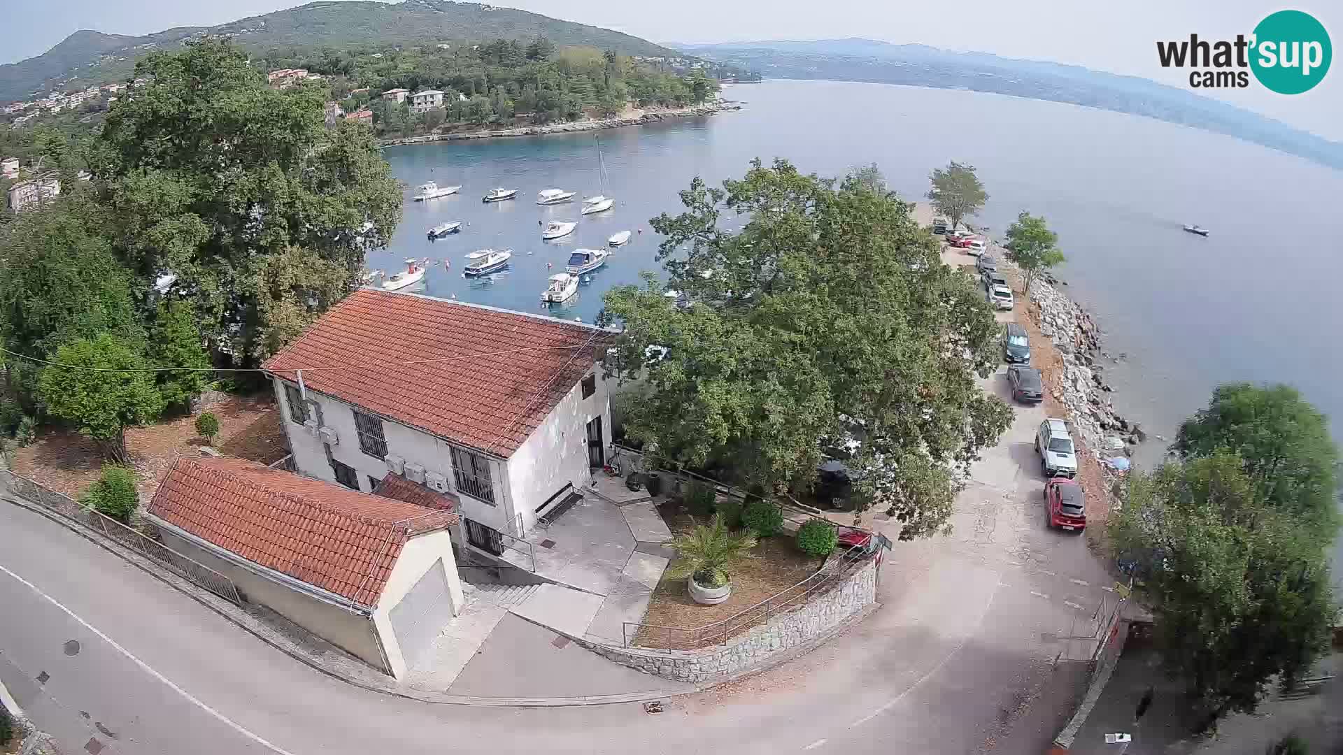 Webcam porto Ika – Vista LIVE sul porto e le luci di Opatija