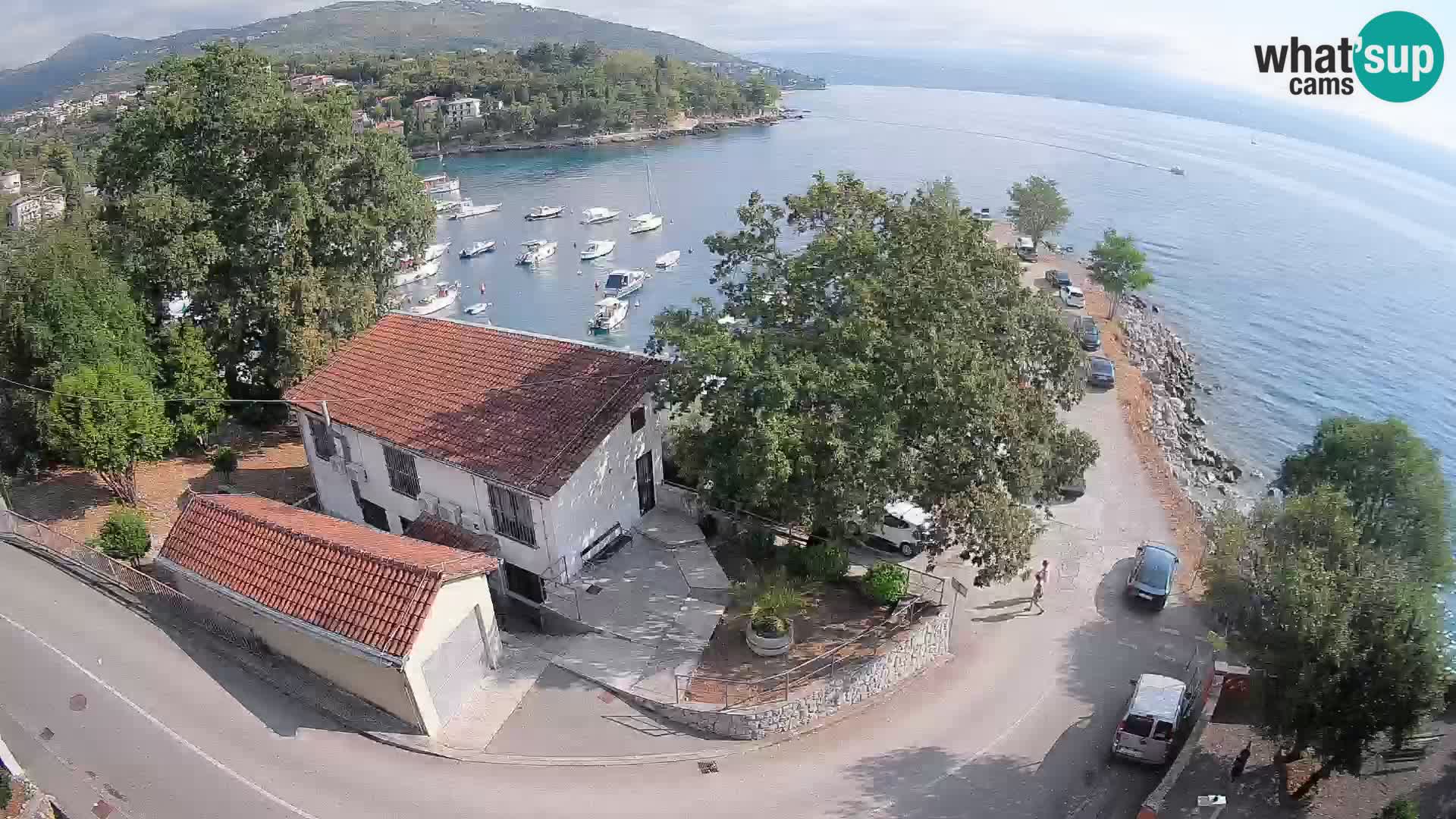 Webcam Ika Hafen – LIVE Blick auf den Hafen und die Lichter von Opatija