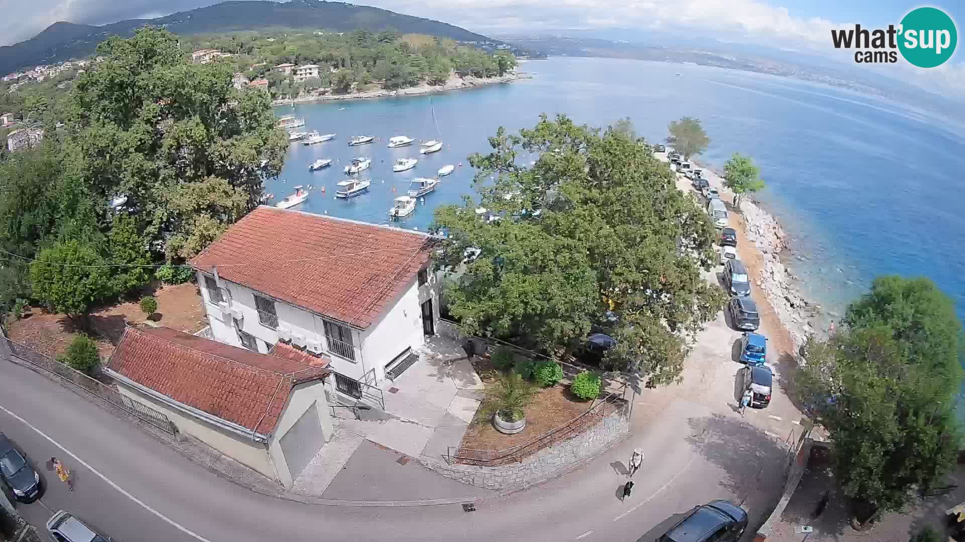 Webcam Ika Hafen – LIVE Blick auf den Hafen und die Lichter von Opatija