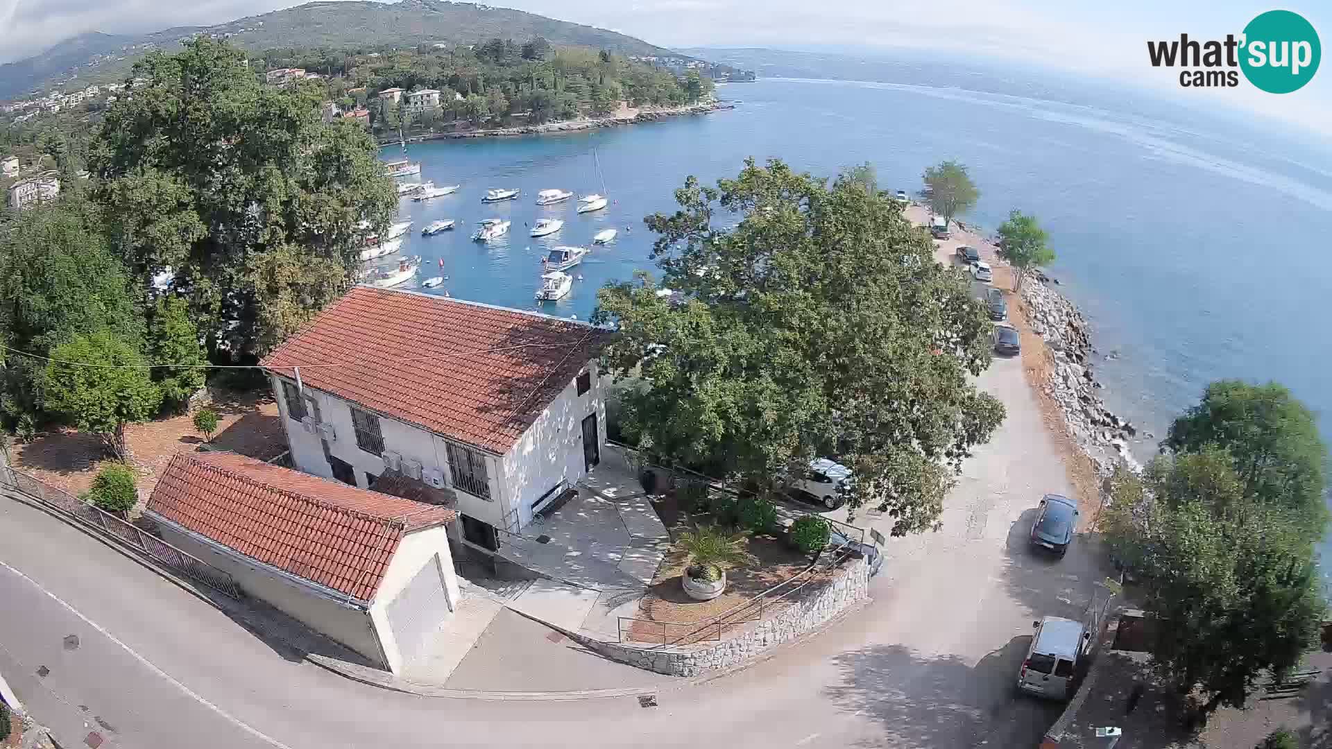 Webcam Ika Hafen – LIVE Blick auf den Hafen und die Lichter von Opatija