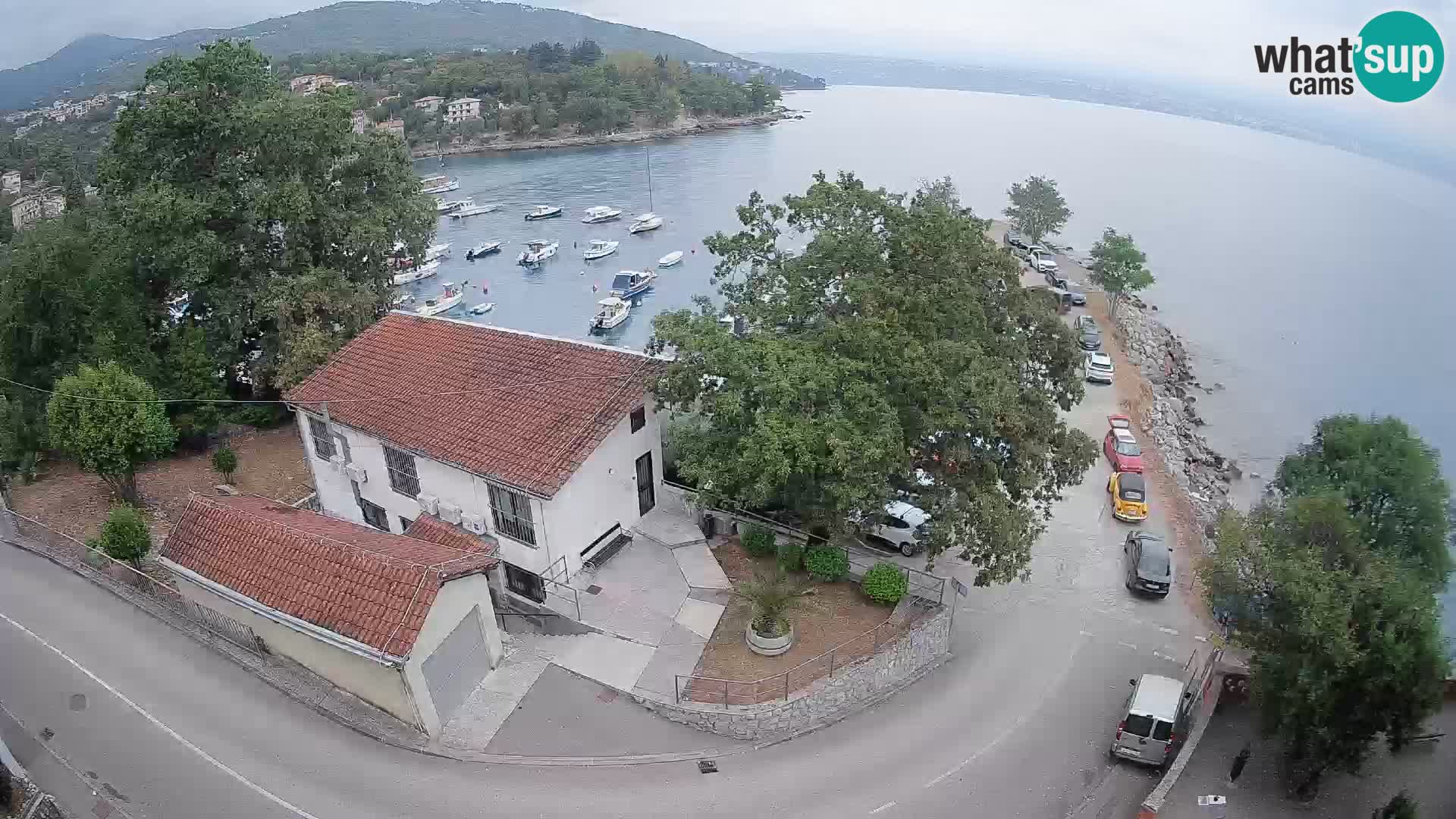 Webcam Ika Hafen – LIVE Blick auf den Hafen und die Lichter von Opatija