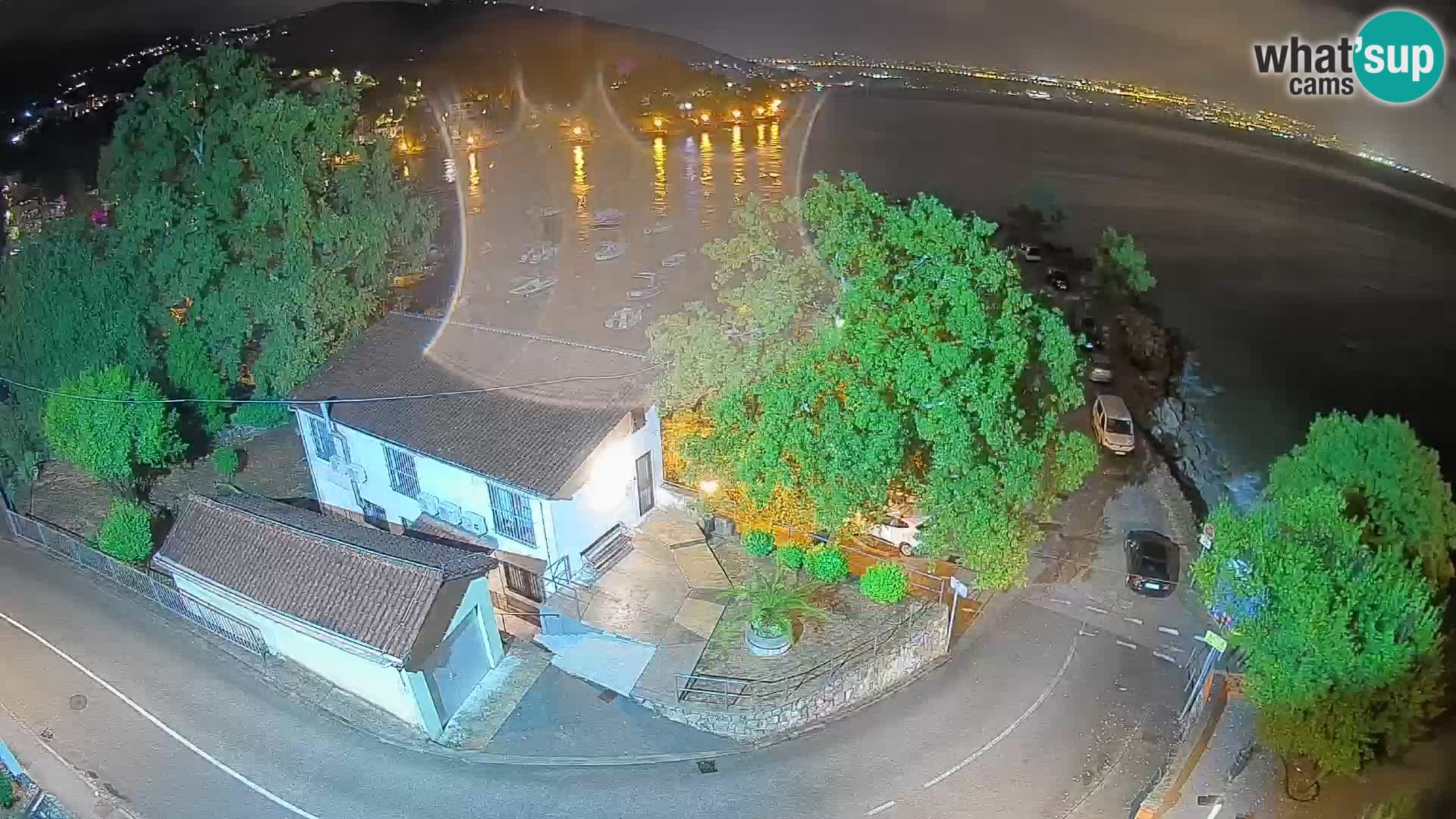 Webcam Ika Hafen – LIVE Blick auf den Hafen und die Lichter von Opatija