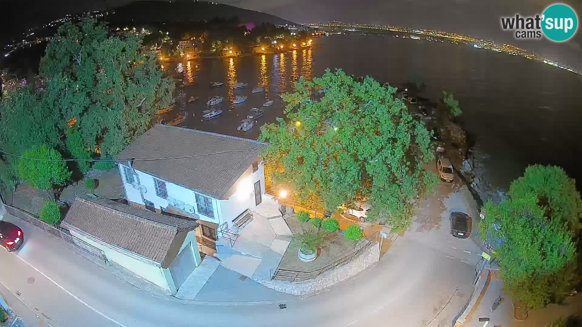 Webcam Ika Hafen – LIVE Blick auf den Hafen und die Lichter von Opatija