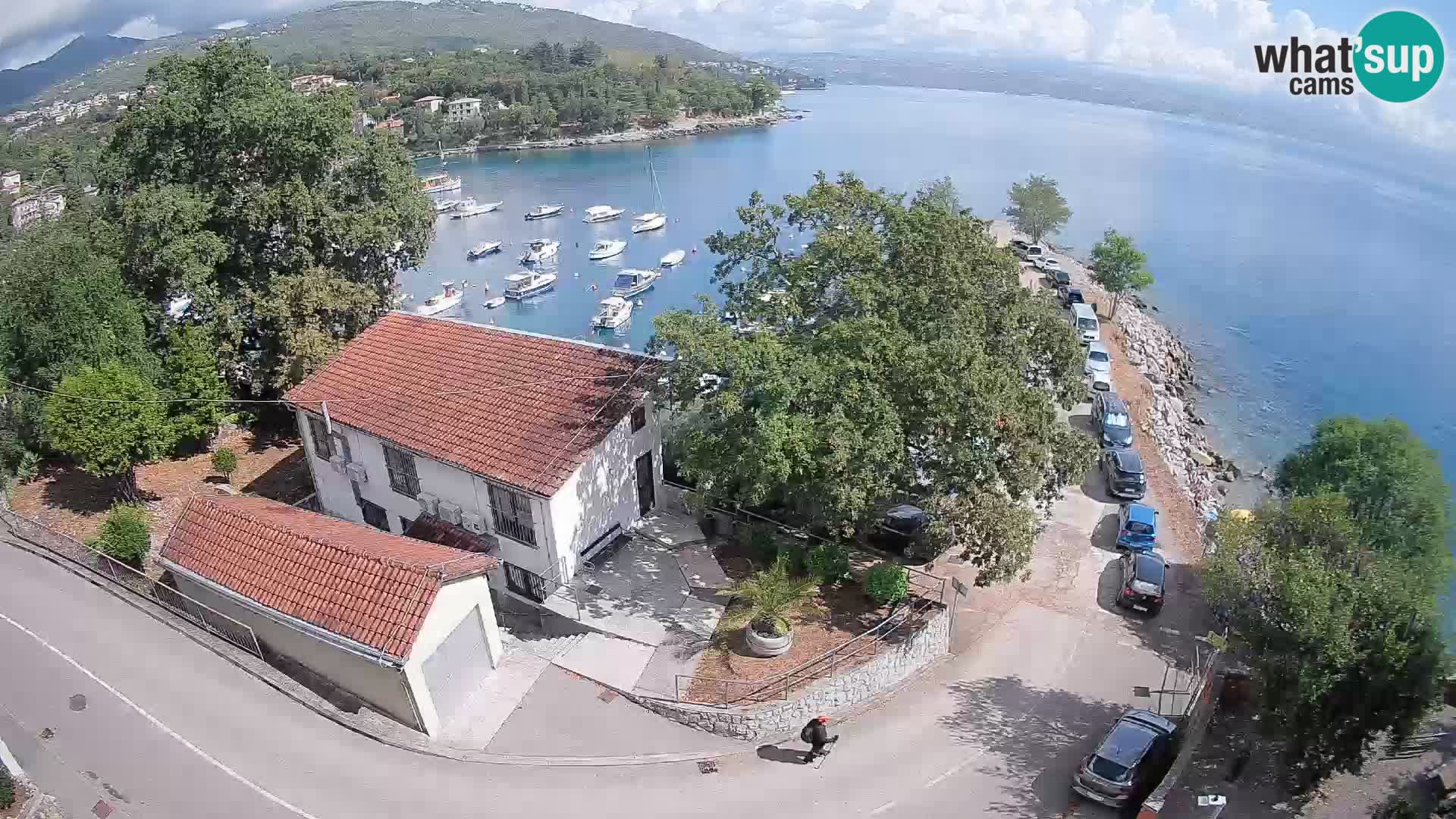 Webcam Ika Hafen – LIVE Blick auf den Hafen und die Lichter von Opatija