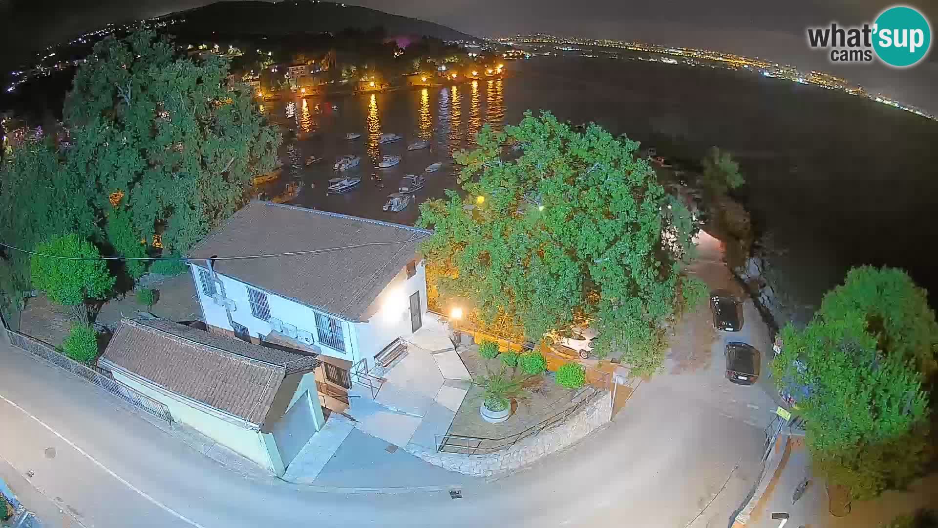 Webcam Ika Hafen – LIVE Blick auf den Hafen und die Lichter von Opatija