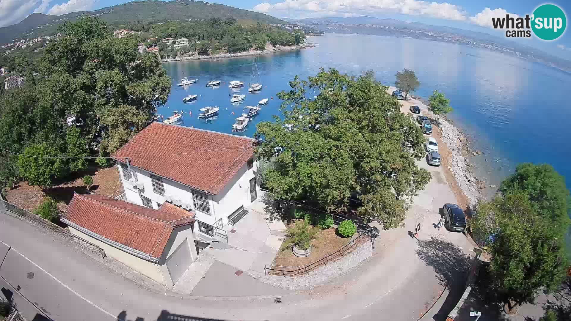Webcam Ika Hafen – LIVE Blick auf den Hafen und die Lichter von Opatija