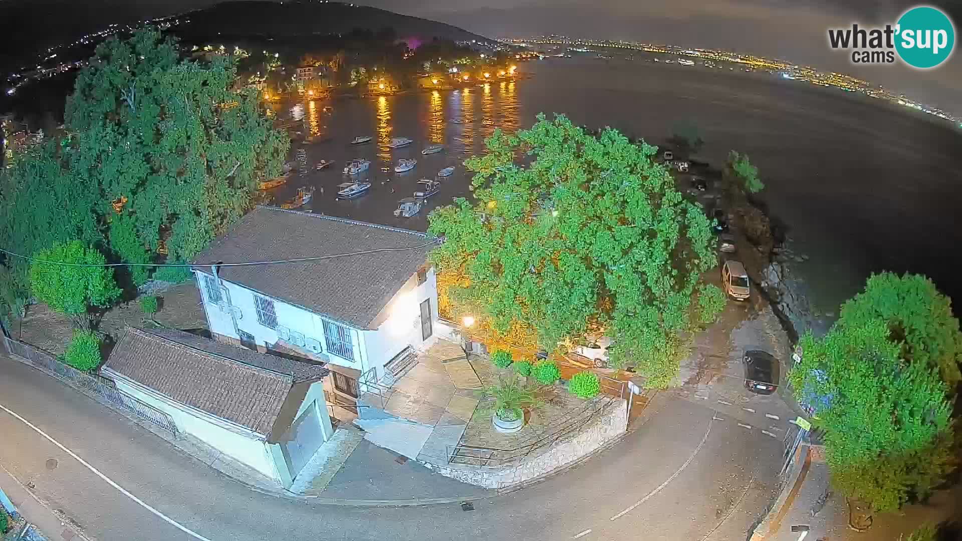 Webcam Ika Hafen – LIVE Blick auf den Hafen und die Lichter von Opatija