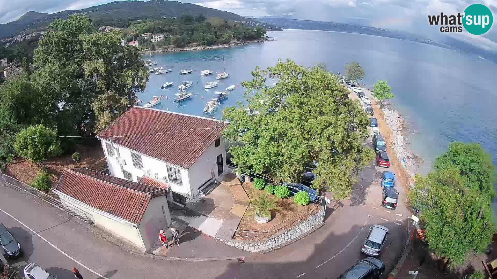 Webcam port d’Ika – Vue en direct et lumières d’Opatija