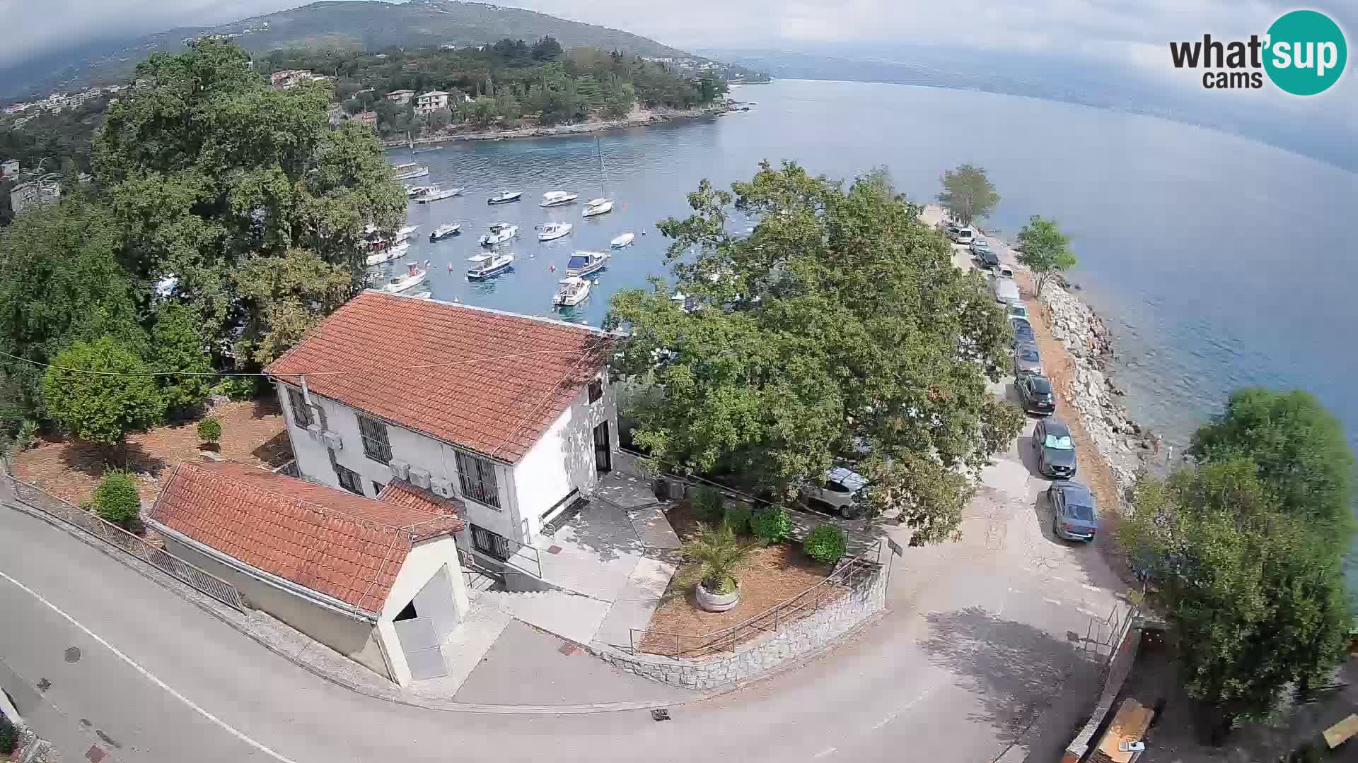 Webcam Ika Hafen – LIVE Blick auf den Hafen und die Lichter von Opatija