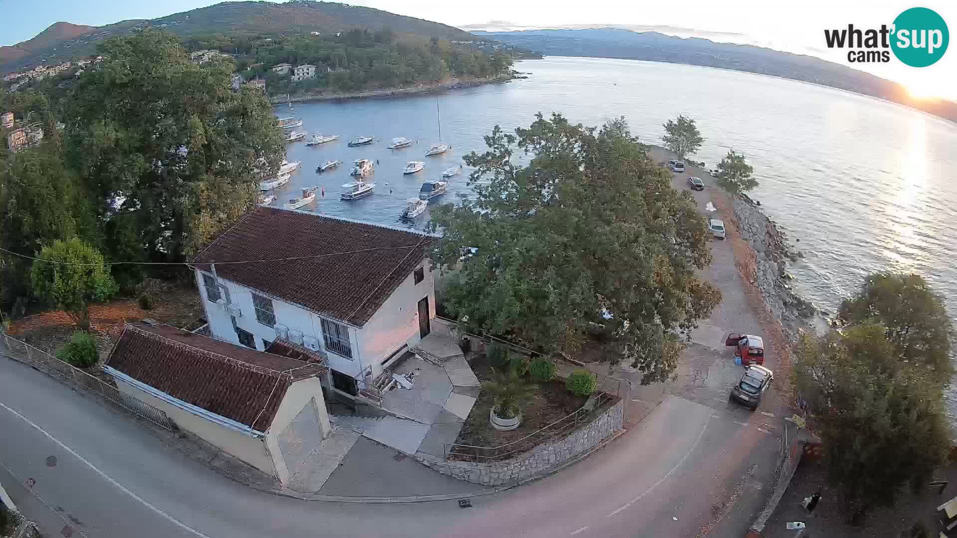 Webcam Ika Hafen – LIVE Blick auf den Hafen und die Lichter von Opatija