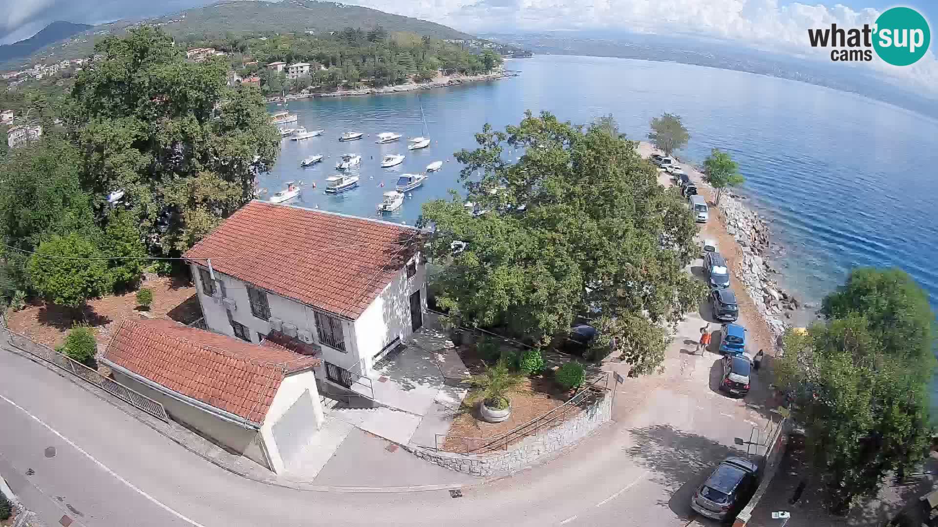 Webcam Ika Hafen – LIVE Blick auf den Hafen und die Lichter von Opatija