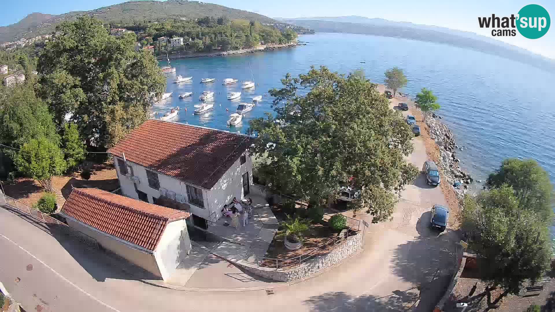 Webcam Ika Hafen – LIVE Blick auf den Hafen und die Lichter von Opatija