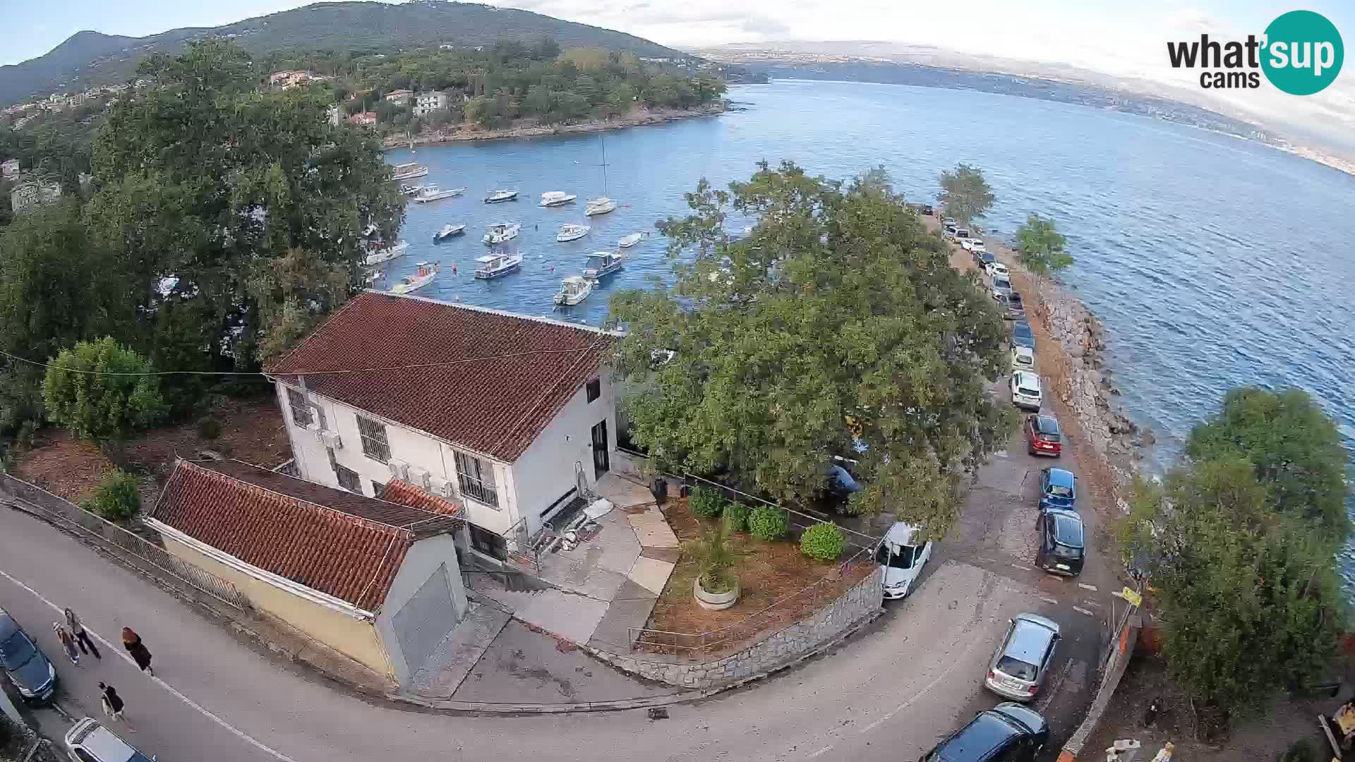 Webcam Ika Hafen – LIVE Blick auf den Hafen und die Lichter von Opatija