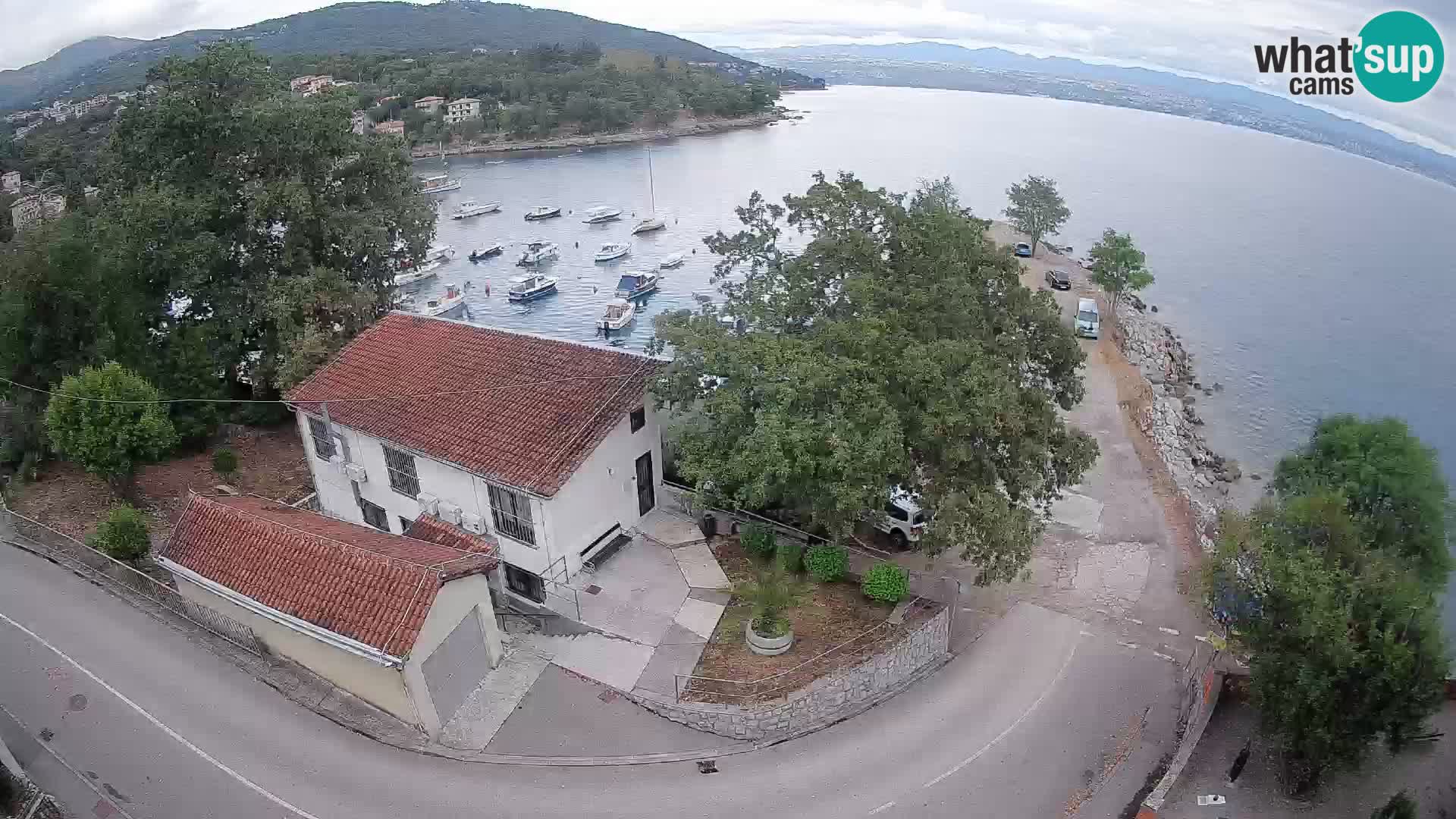 Webcam Ika Hafen – LIVE Blick auf den Hafen und die Lichter von Opatija