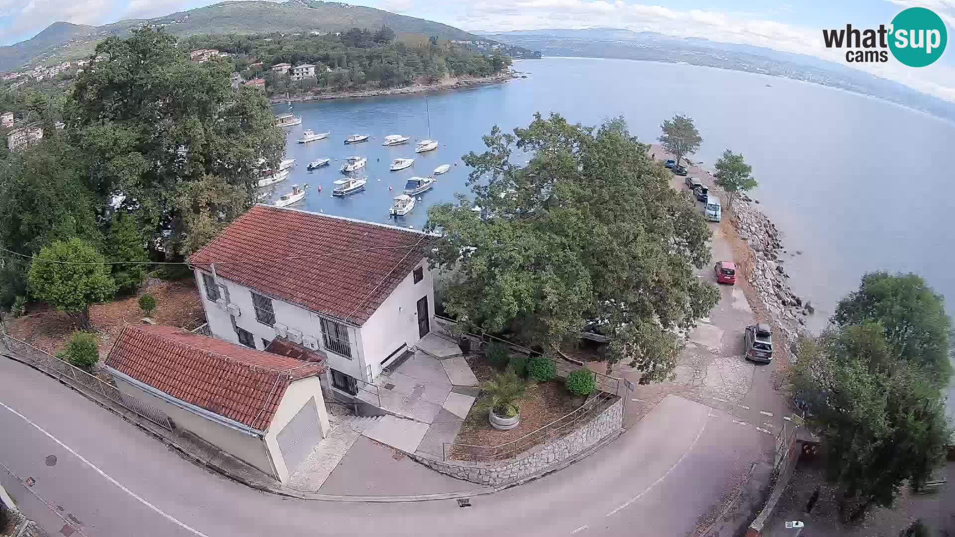 Webcam Ika Hafen – LIVE Blick auf den Hafen und die Lichter von Opatija
