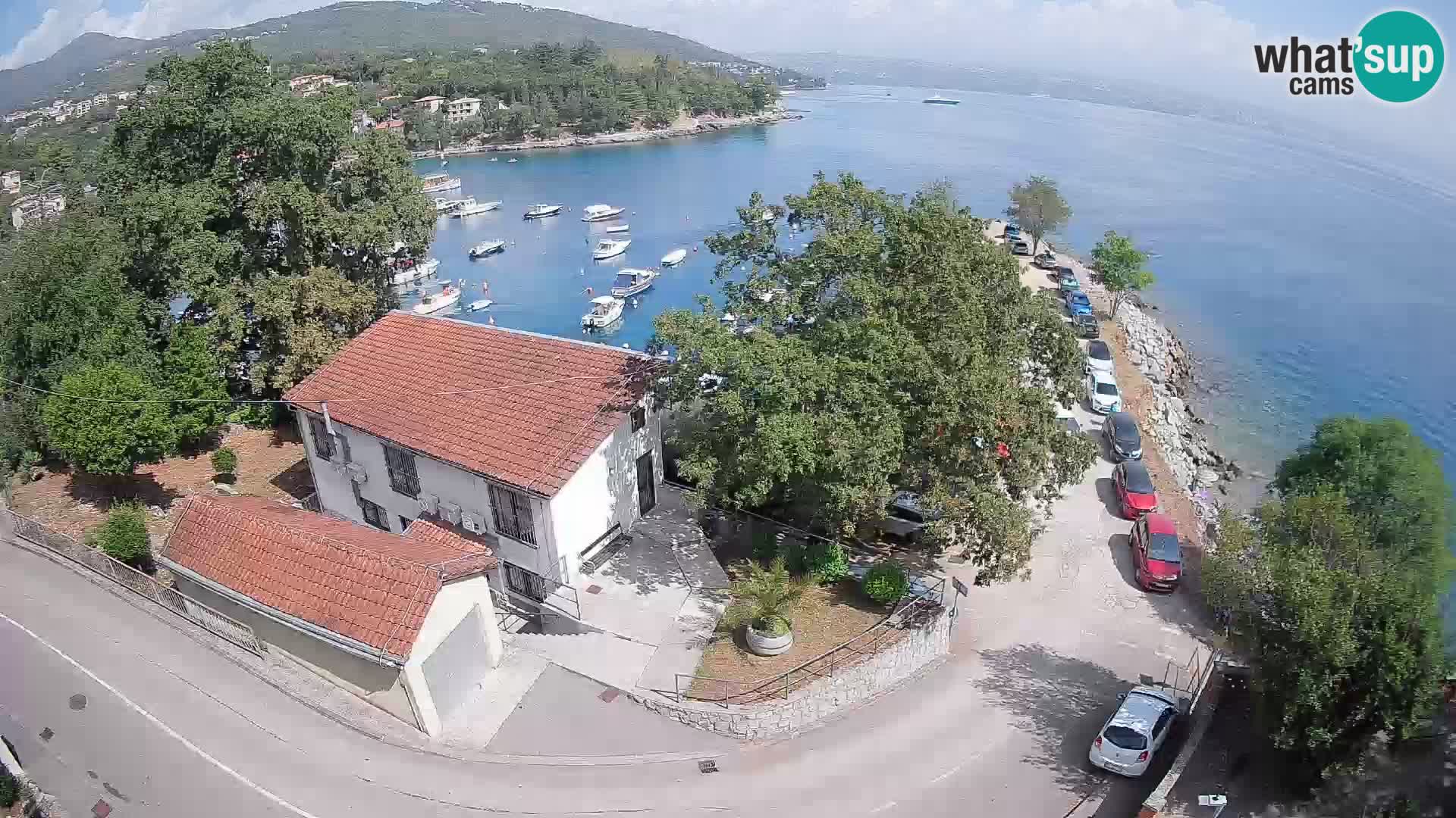 Webcam Ika Hafen – LIVE Blick auf den Hafen und die Lichter von Opatija