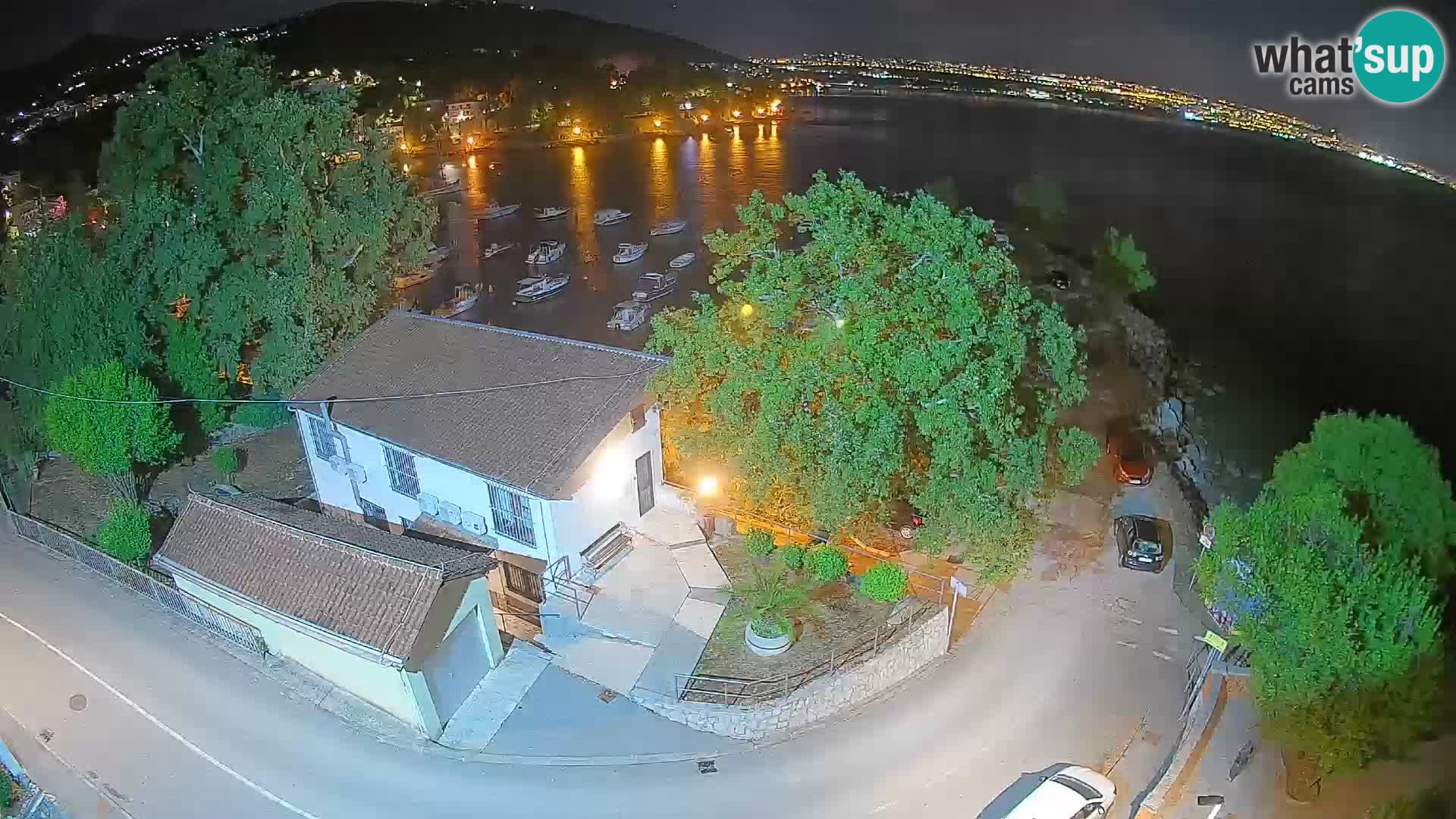 Webcam Ika Hafen – LIVE Blick auf den Hafen und die Lichter von Opatija