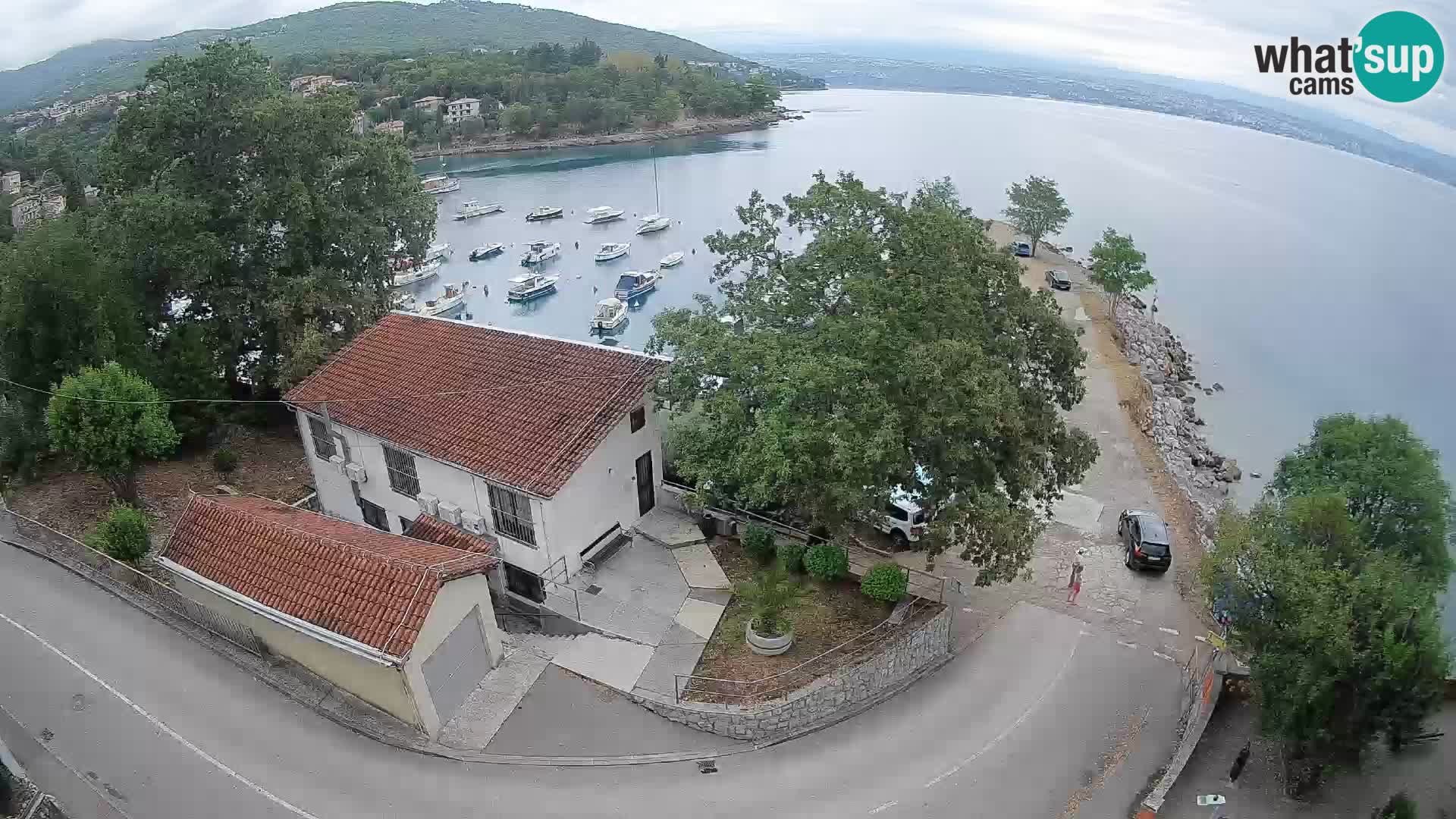 Webcam Ika Hafen – LIVE Blick auf den Hafen und die Lichter von Opatija