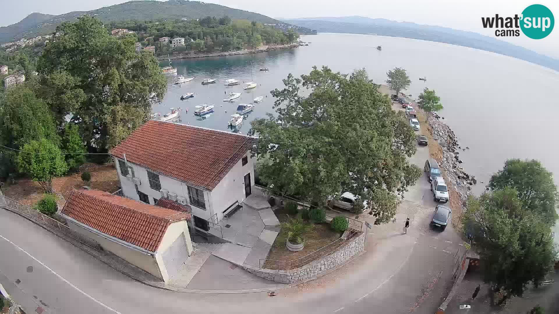 Ika Harbor Webcam – LIVE View of the Harbor and Opatija Lights
