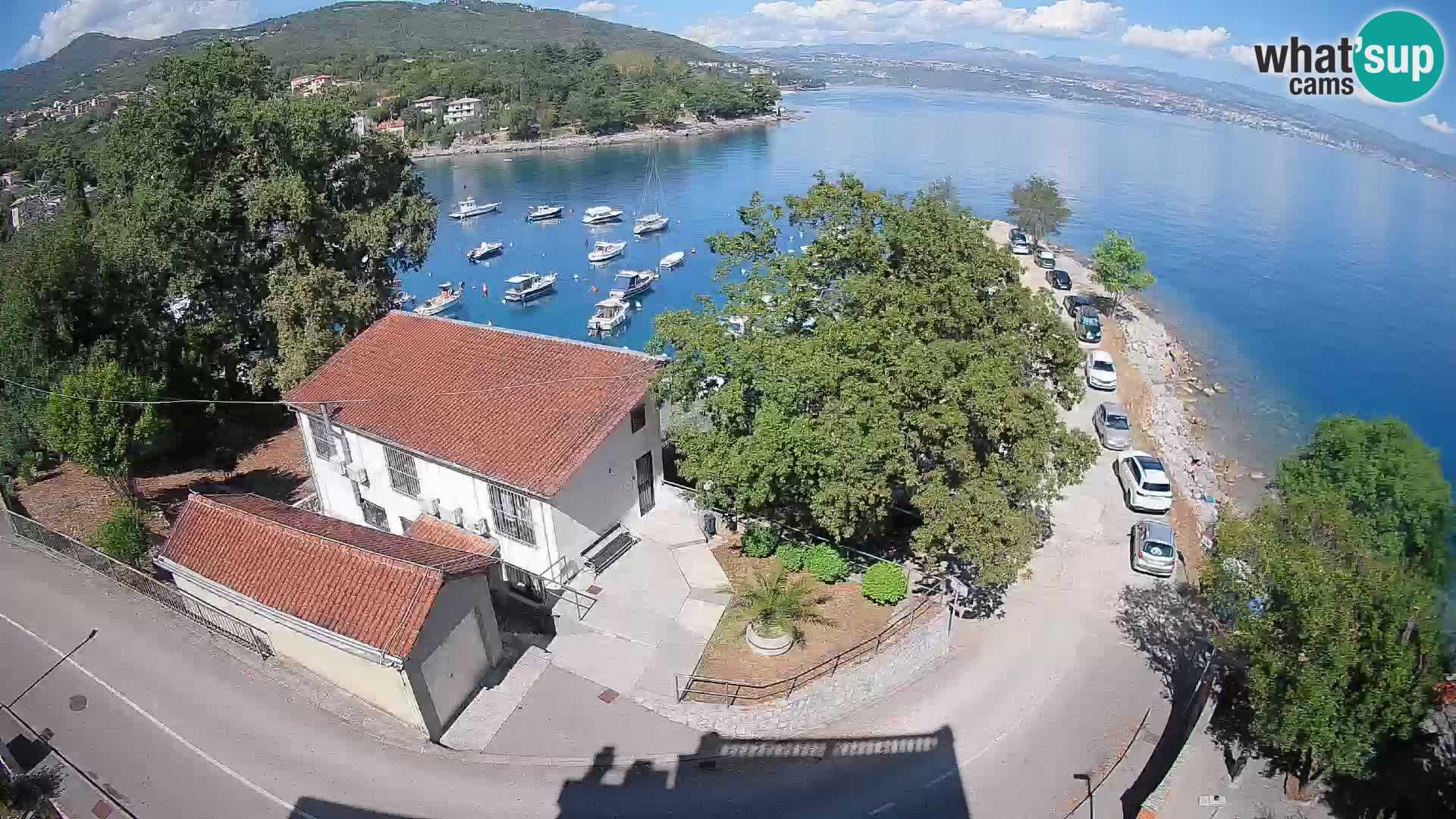 Webcam Ika Hafen – LIVE Blick auf den Hafen und die Lichter von Opatija