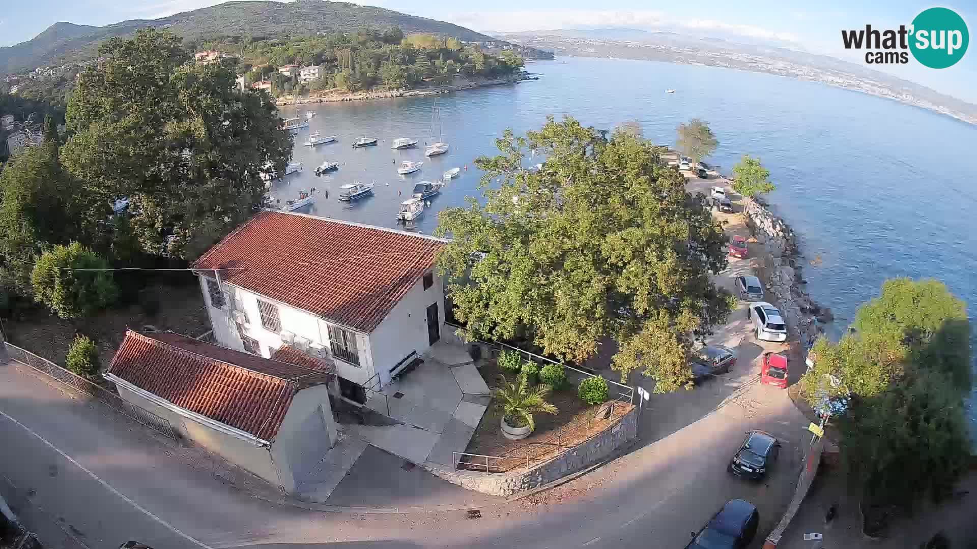 Webcam Ika Hafen – LIVE Blick auf den Hafen und die Lichter von Opatija