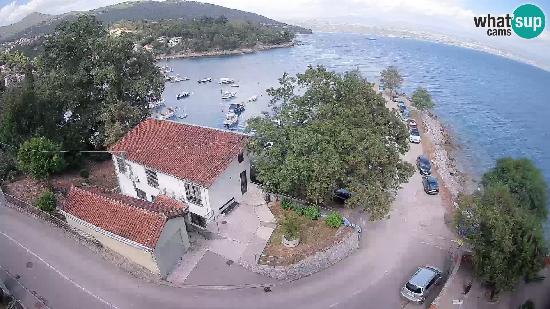 Webcam Ika Hafen – LIVE Blick auf den Hafen und die Lichter von Opatija