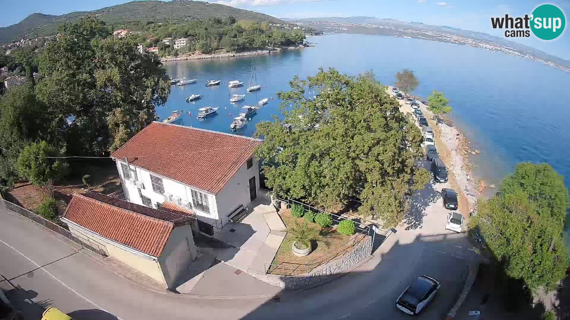 Webcam Ika Hafen – LIVE Blick auf den Hafen und die Lichter von Opatija
