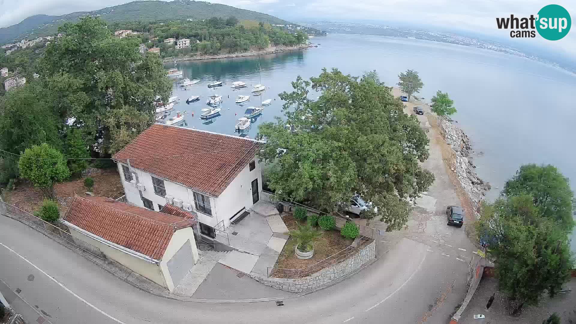 Webcam Ika Hafen – LIVE Blick auf den Hafen und die Lichter von Opatija