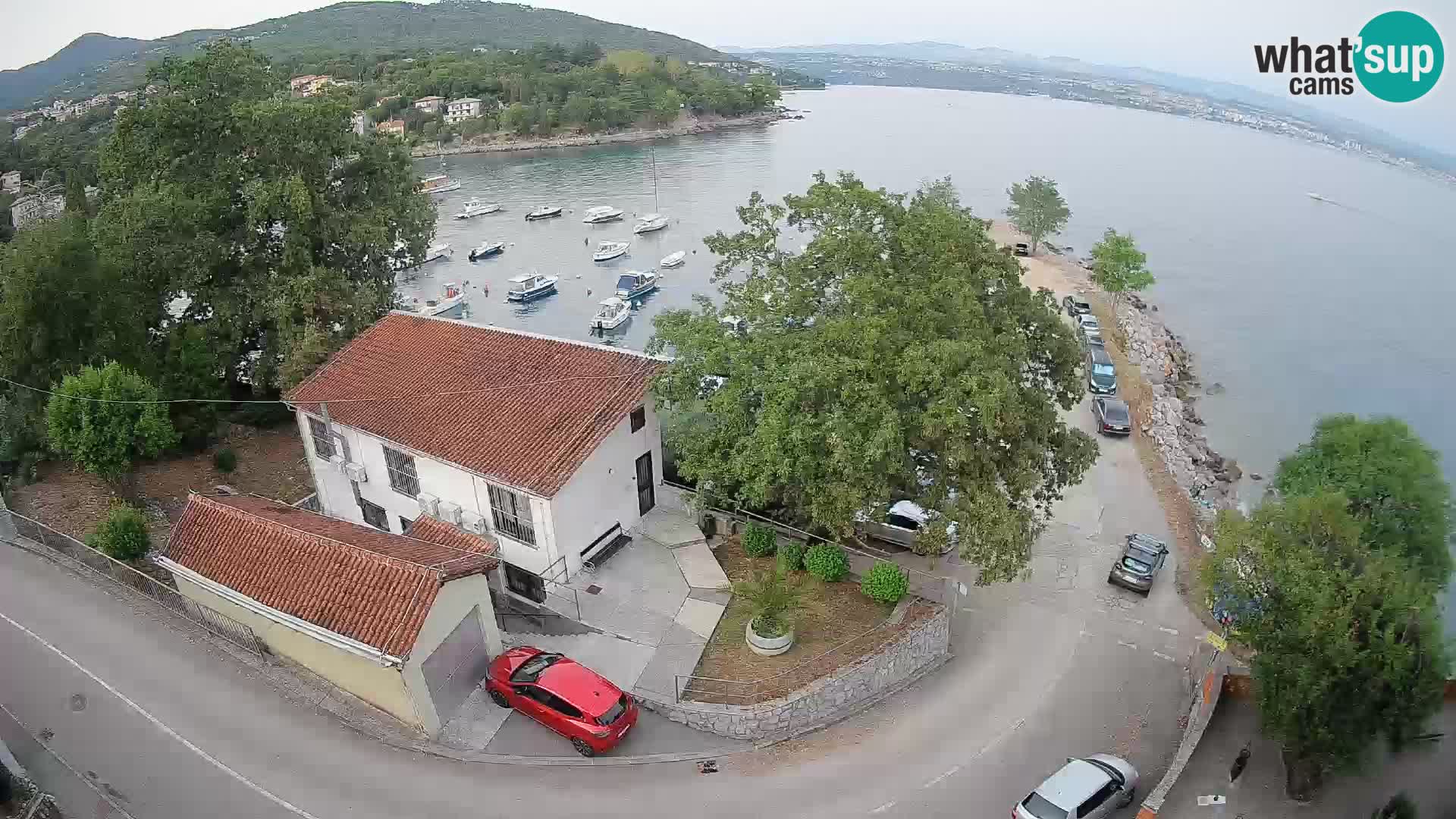 Webcam port d’Ika – Vue en direct et lumières d’Opatija