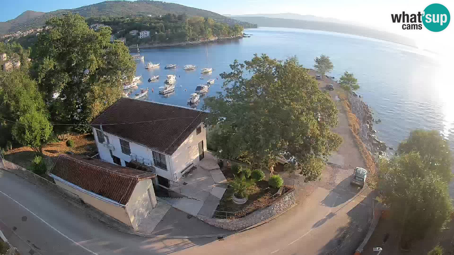 Webcam Ika Hafen – LIVE Blick auf den Hafen und die Lichter von Opatija