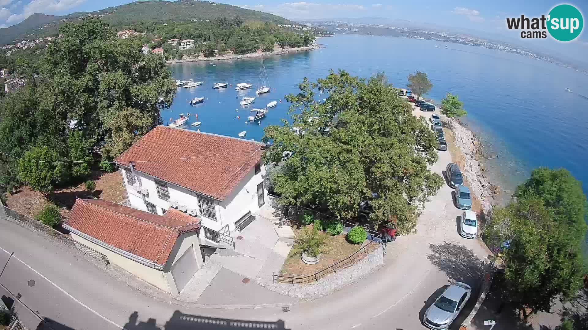 Webcam Ika Hafen – LIVE Blick auf den Hafen und die Lichter von Opatija