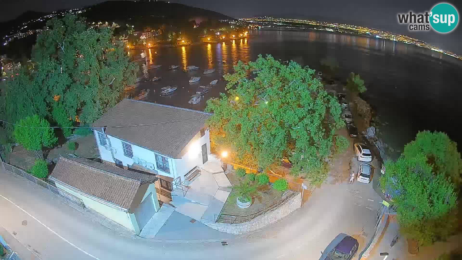 Webcam Ika Hafen – LIVE Blick auf den Hafen und die Lichter von Opatija