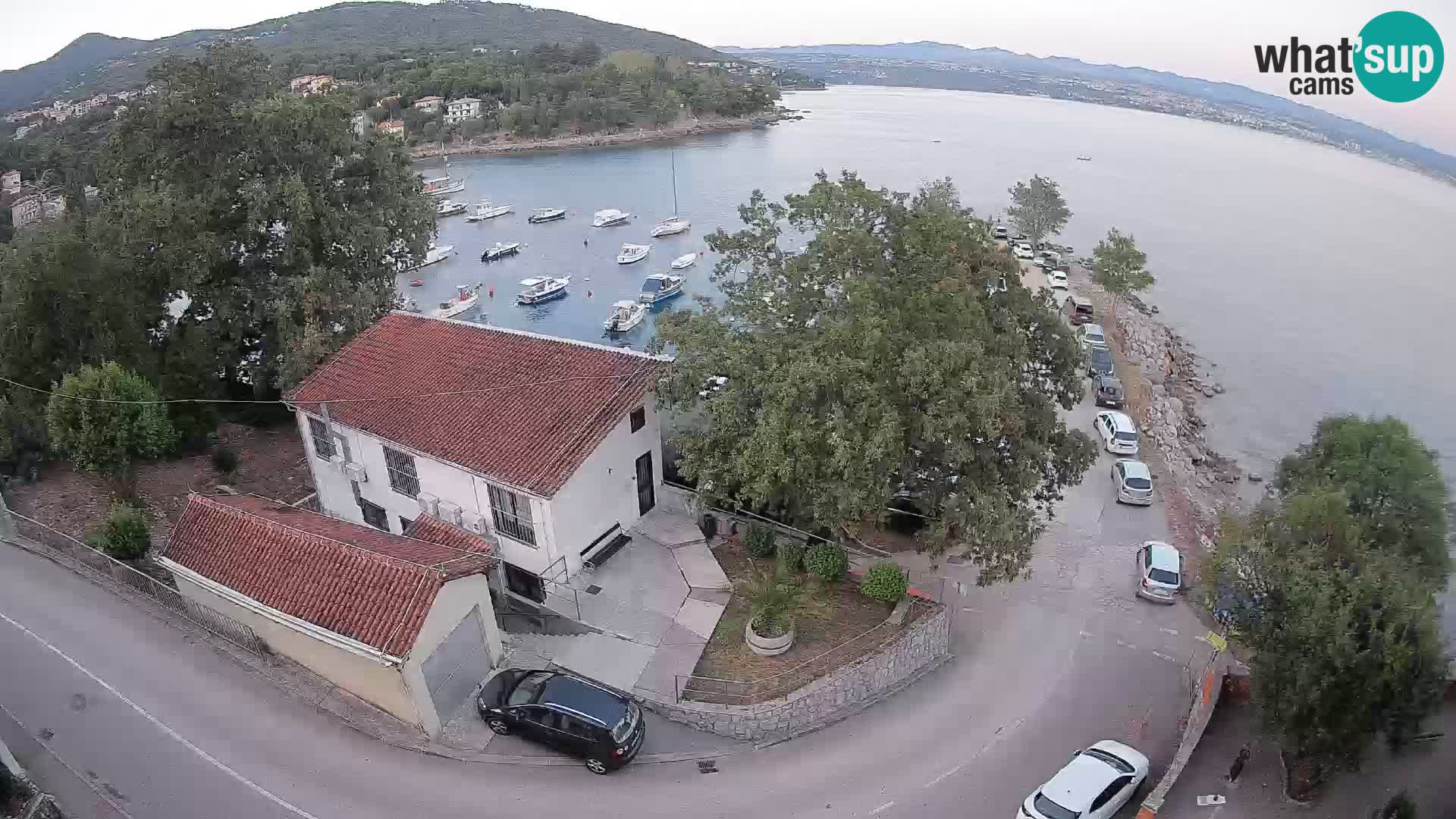 Webcam Ika Hafen – LIVE Blick auf den Hafen und die Lichter von Opatija