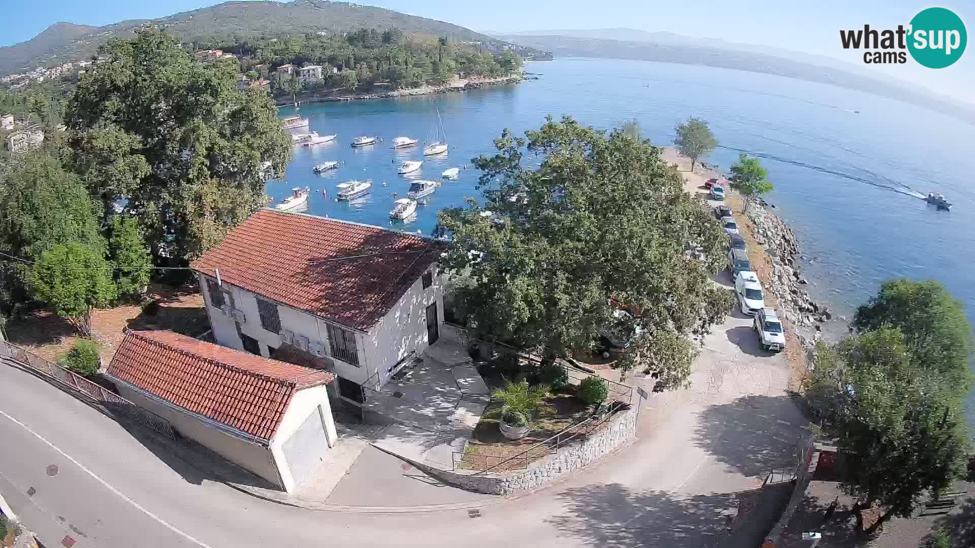 Webcam Ika Hafen – LIVE Blick auf den Hafen und die Lichter von Opatija