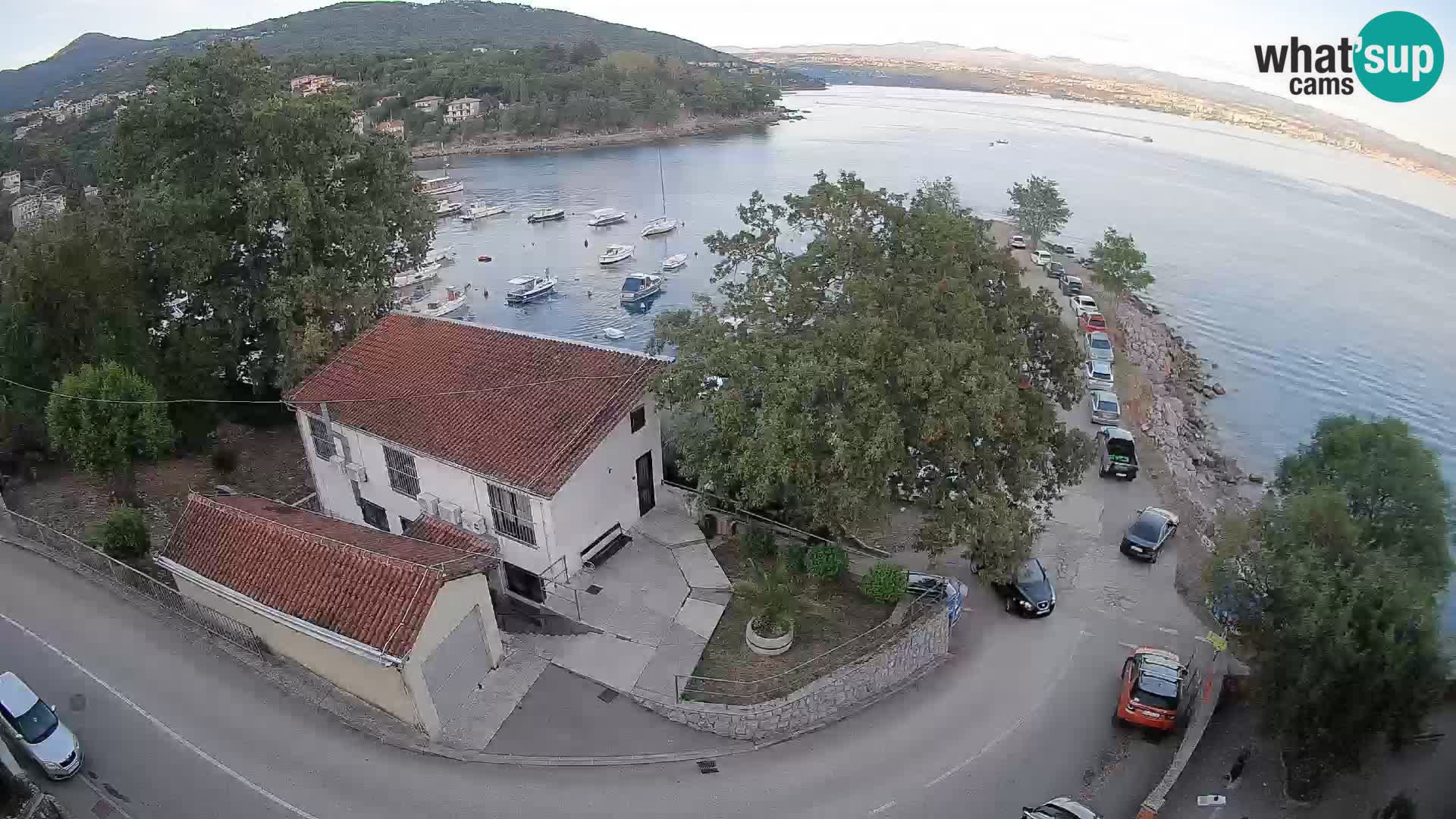 Webcam port d’Ika – Vue en direct et lumières d’Opatija
