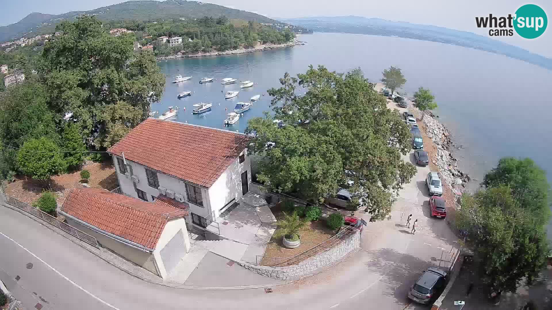 Ika Harbor Webcam – LIVE View of the Harbor and Opatija Lights