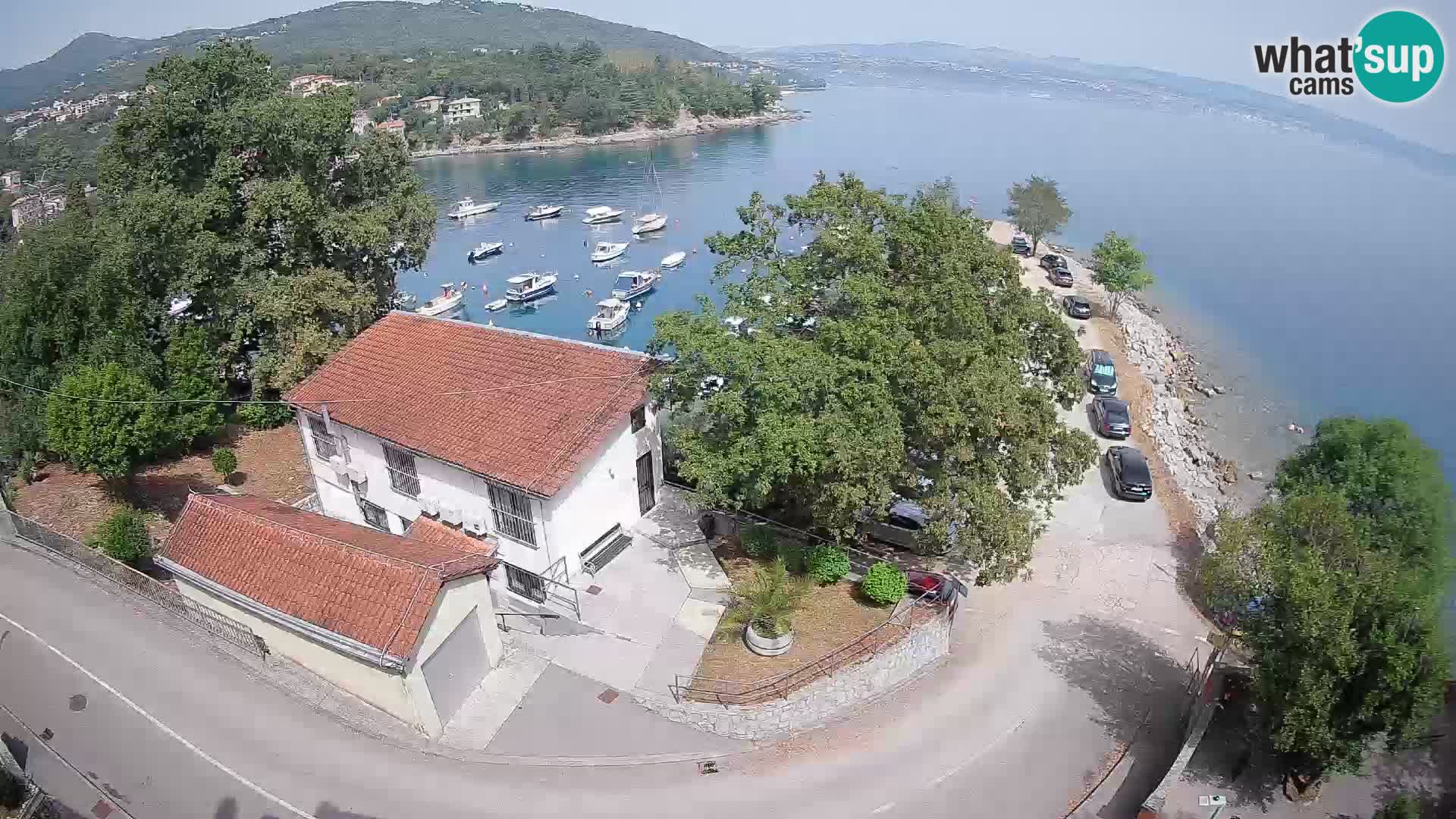 Webcam Ika Hafen – LIVE Blick auf den Hafen und die Lichter von Opatija