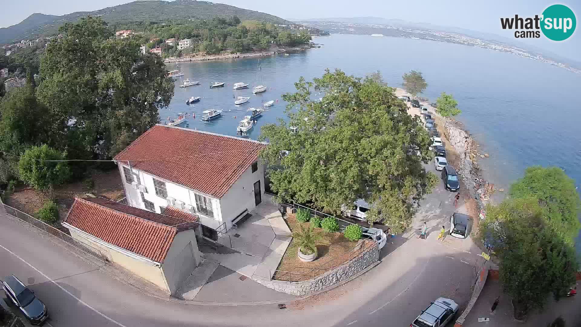 Webcam port d’Ika – Vue en direct et lumières d’Opatija