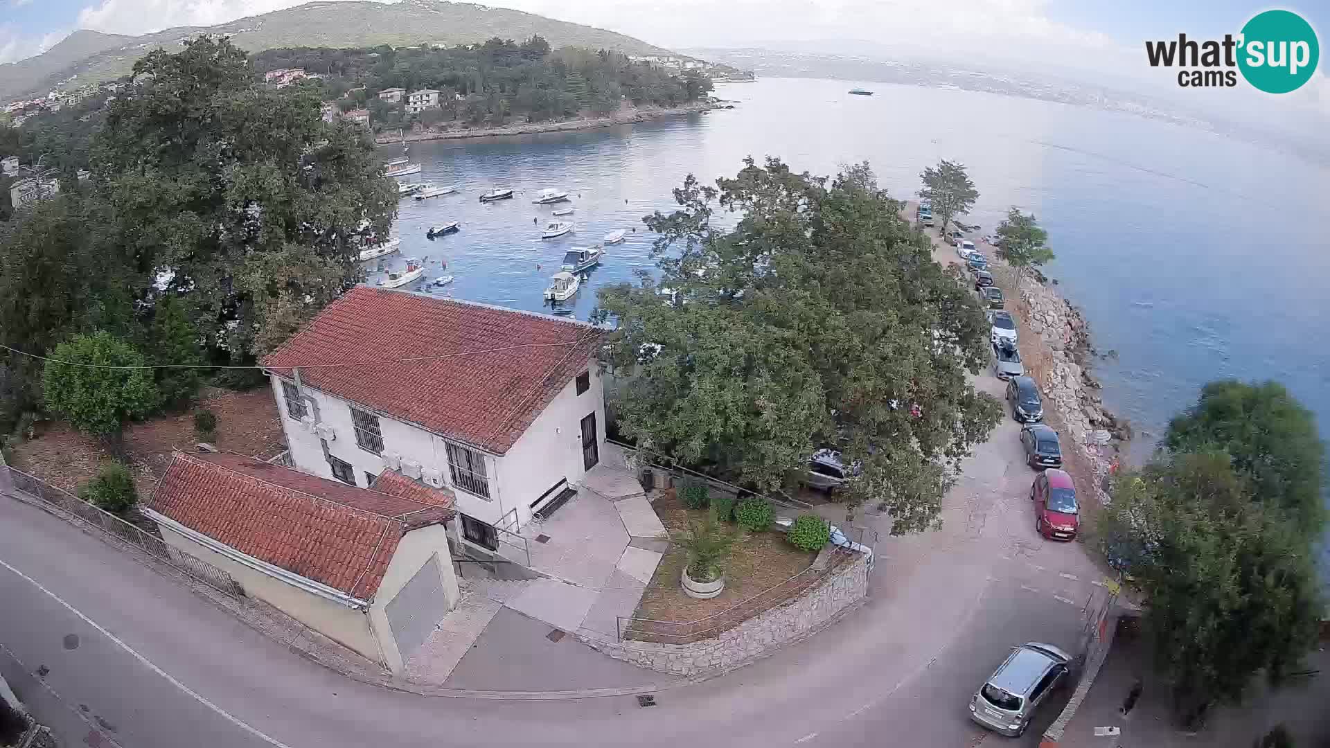 Webcam porto Ika – Vista LIVE sul porto e le luci di Opatija