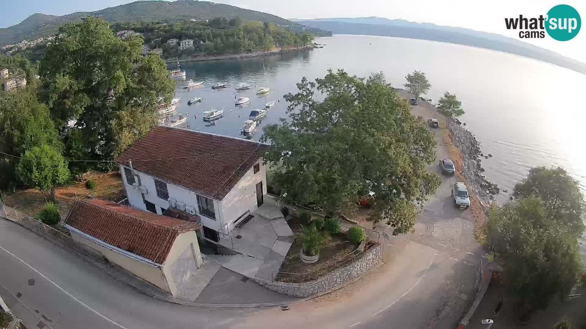 Webcam Ika Hafen – LIVE Blick auf den Hafen und die Lichter von Opatija