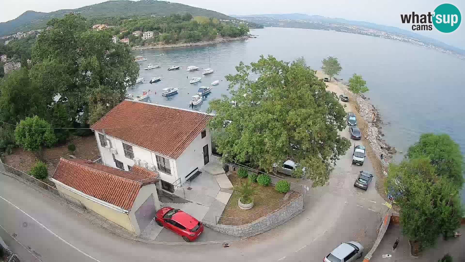 Ika Harbor Webcam – LIVE View of the Harbor and Opatija Lights