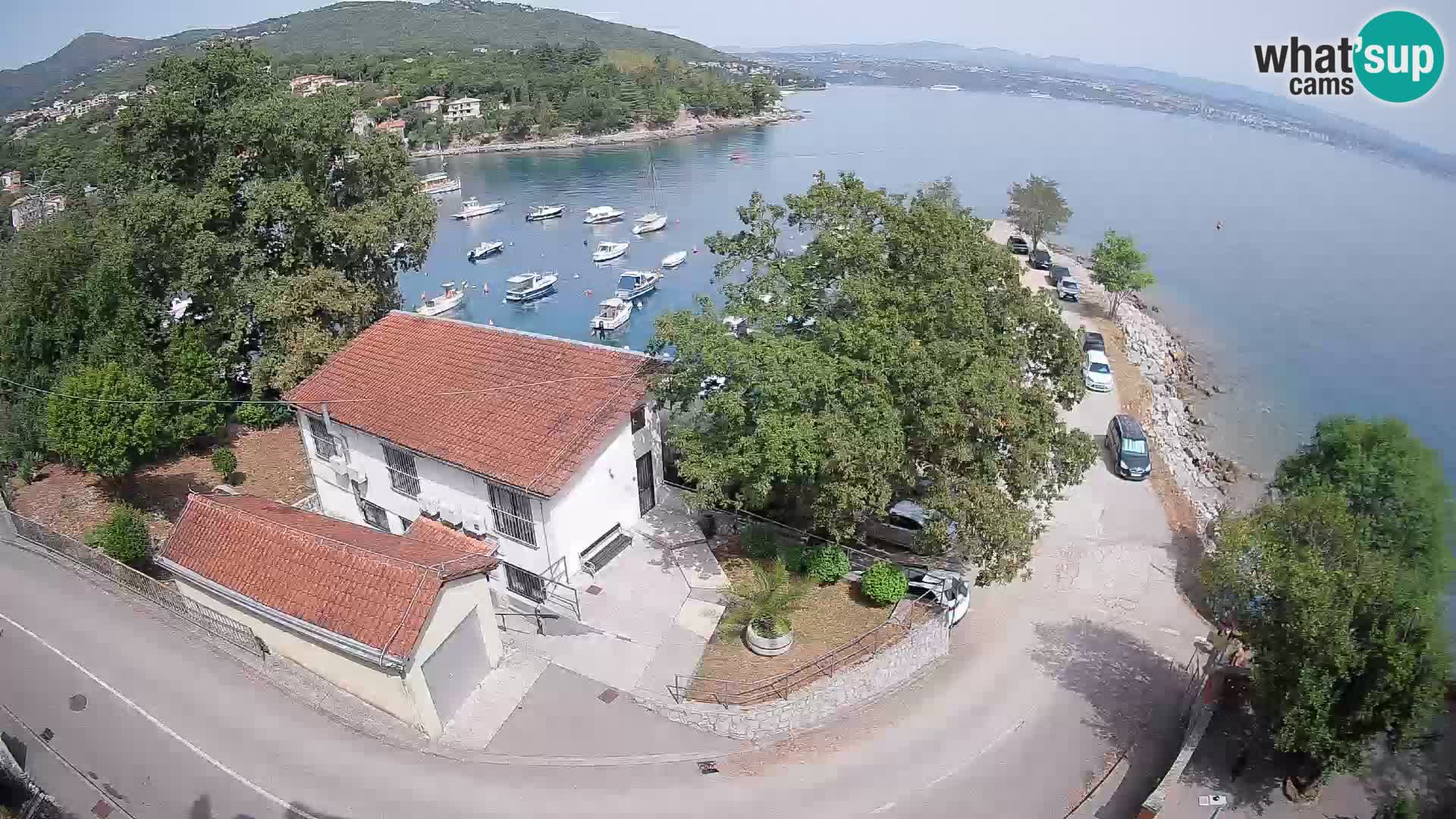 Webcam Ika Hafen – LIVE Blick auf den Hafen und die Lichter von Opatija