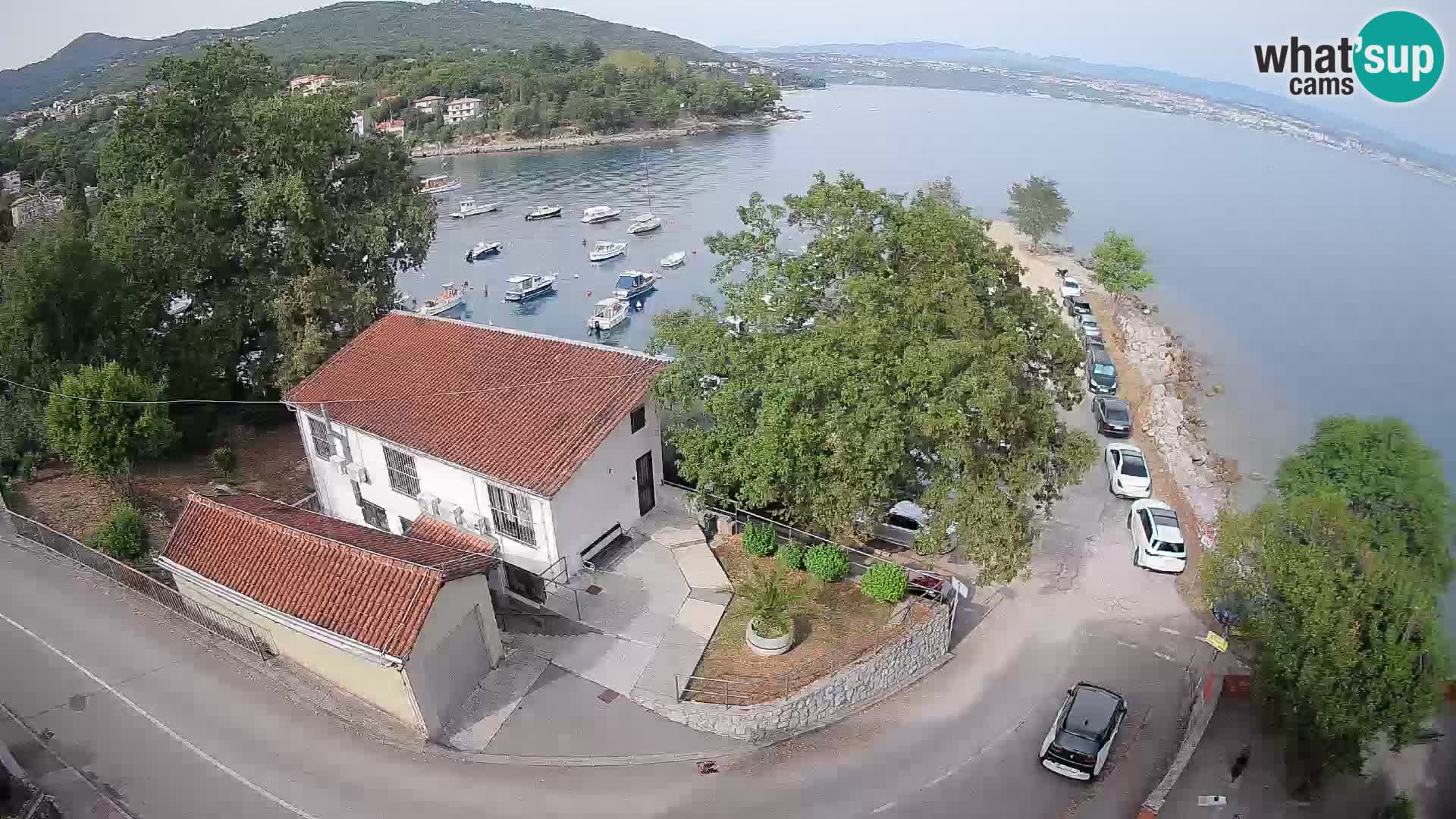 Webcam porto Ika – Vista LIVE sul porto e le luci di Opatija