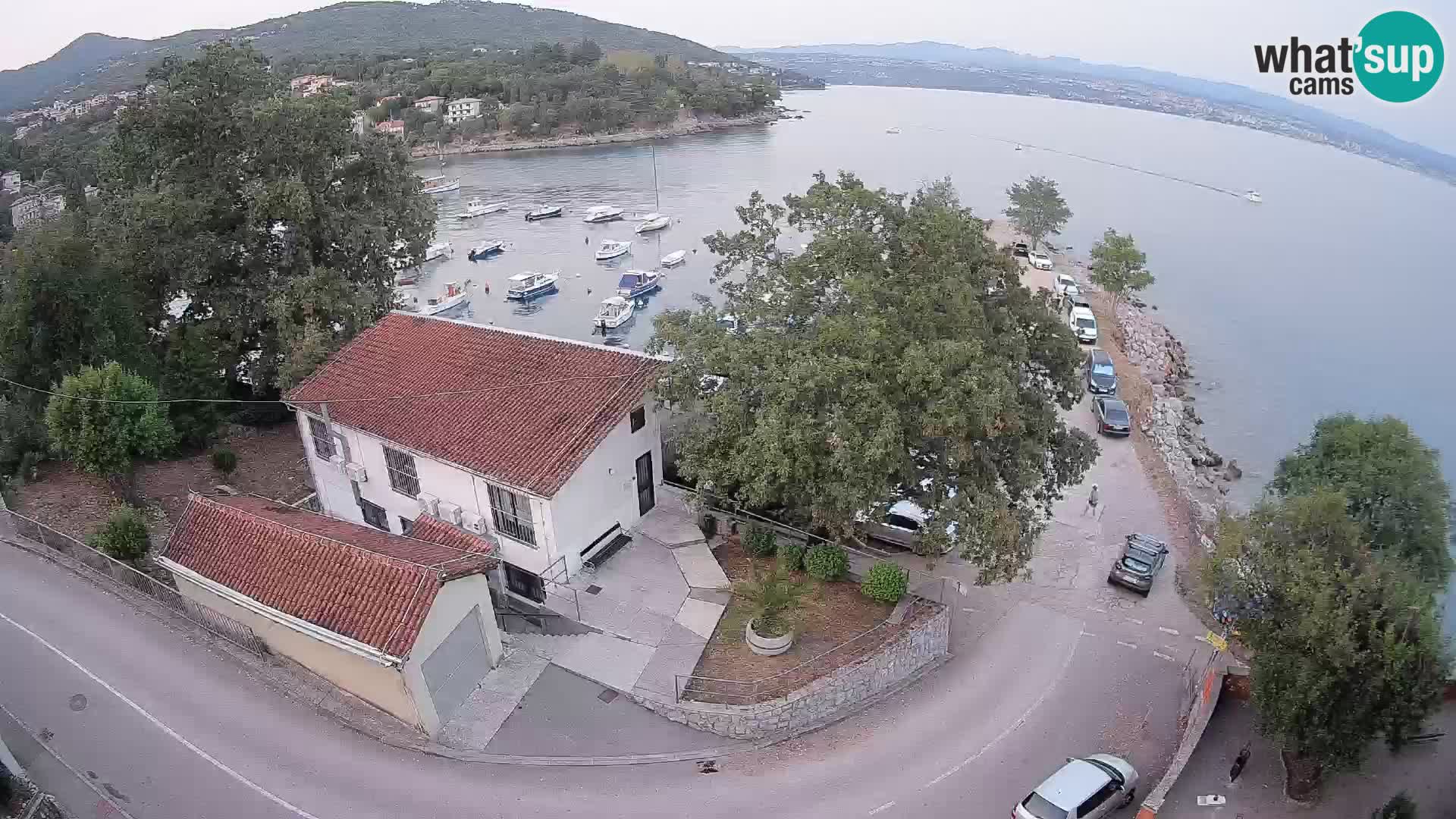 Webcam Ika Hafen – LIVE Blick auf den Hafen und die Lichter von Opatija