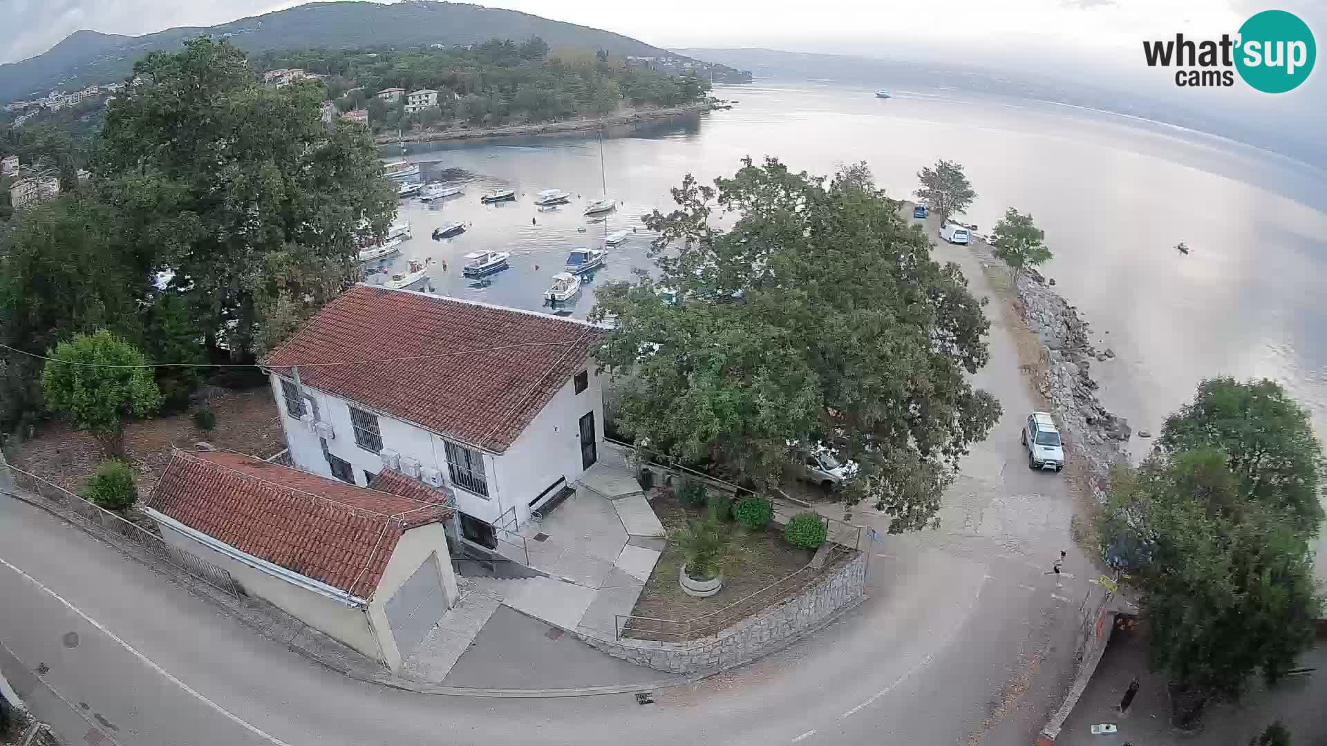 Webcam Ika Hafen – LIVE Blick auf den Hafen und die Lichter von Opatija