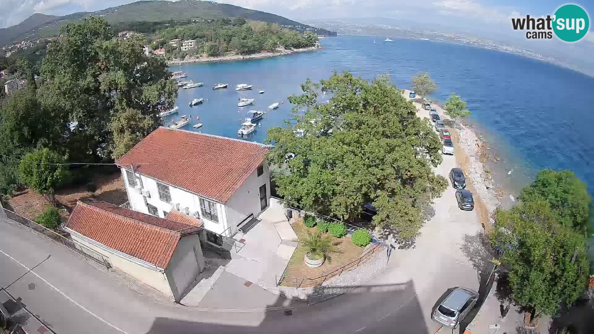 Webcam Ika Hafen – LIVE Blick auf den Hafen und die Lichter von Opatija