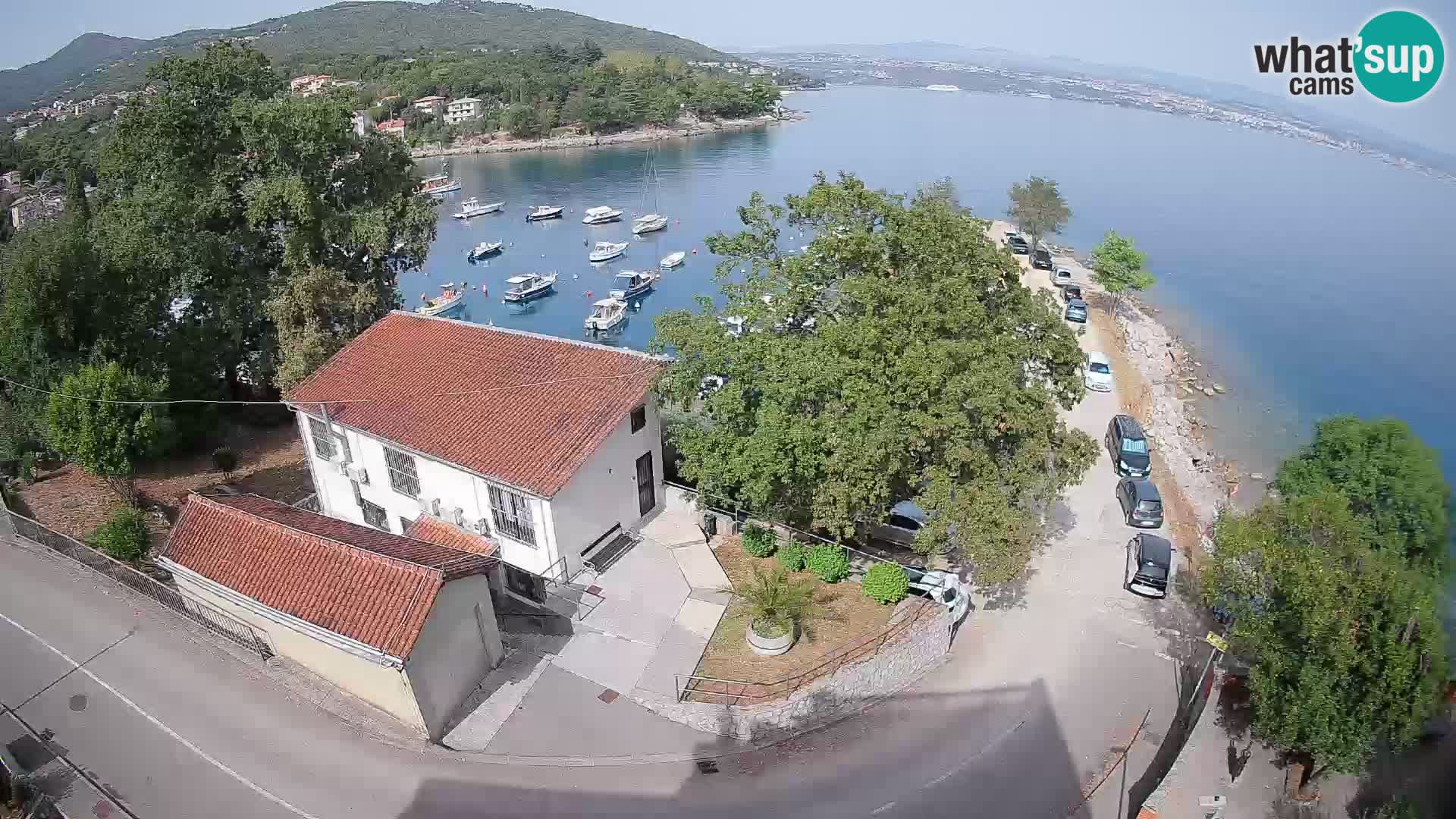 Webcam Ika Hafen – LIVE Blick auf den Hafen und die Lichter von Opatija